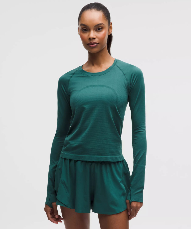 Swiftly Tech Long-Sleeve Shirt 2.0 *Waist Length 1