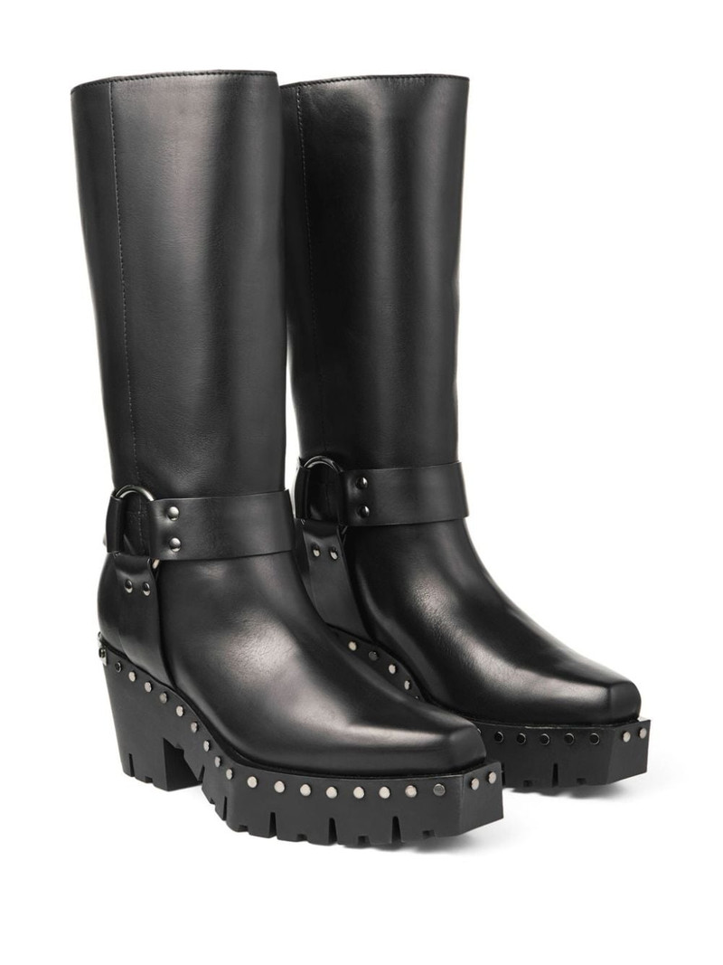 JIMMY CHOO 75mm Quinn boots outlook