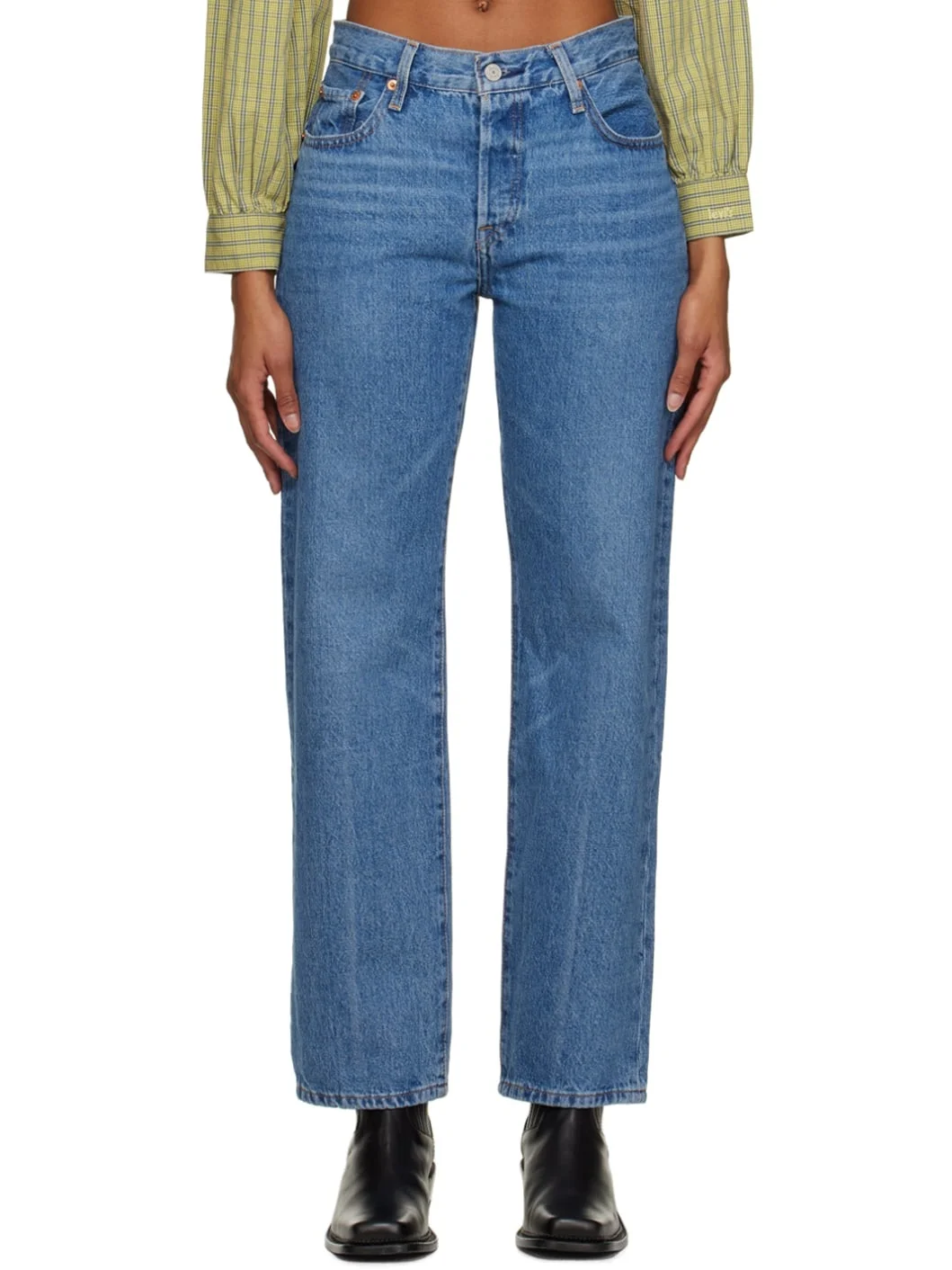 Blue 501 90's Jeans - 1