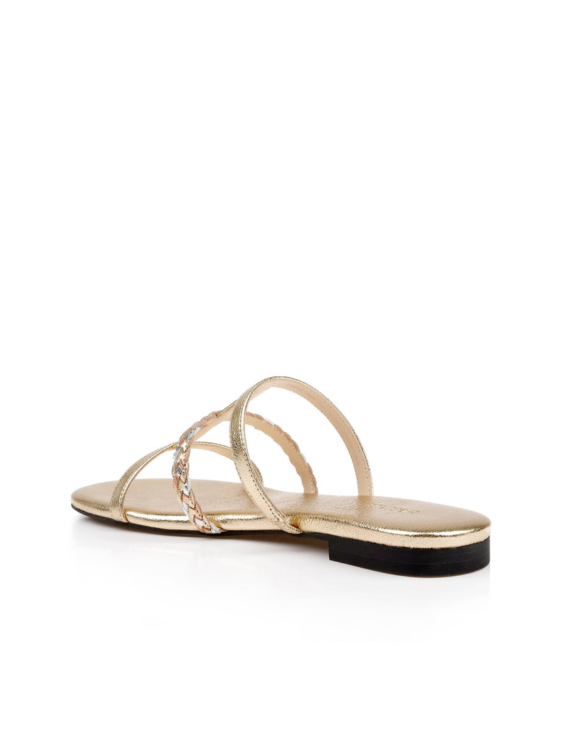 L'AGENCE Hennie Leather Sandal outlook