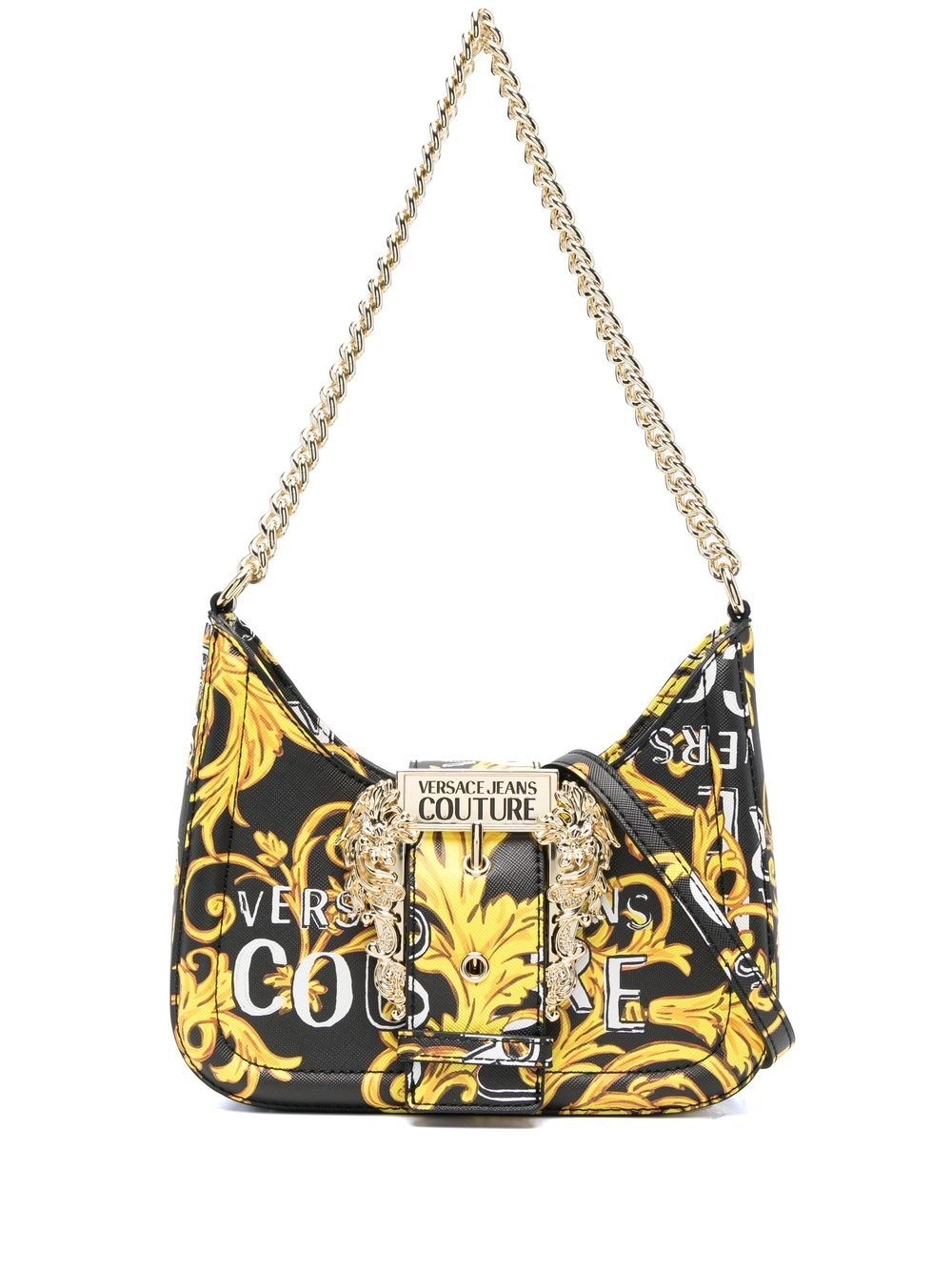 Couture-print shoulder bag - 1