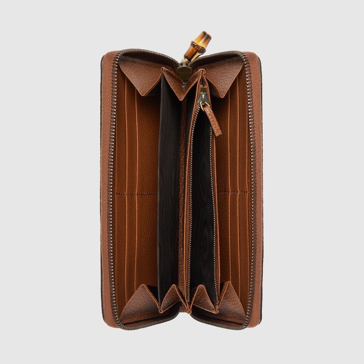 Zip around wallet with bamboo - 2
