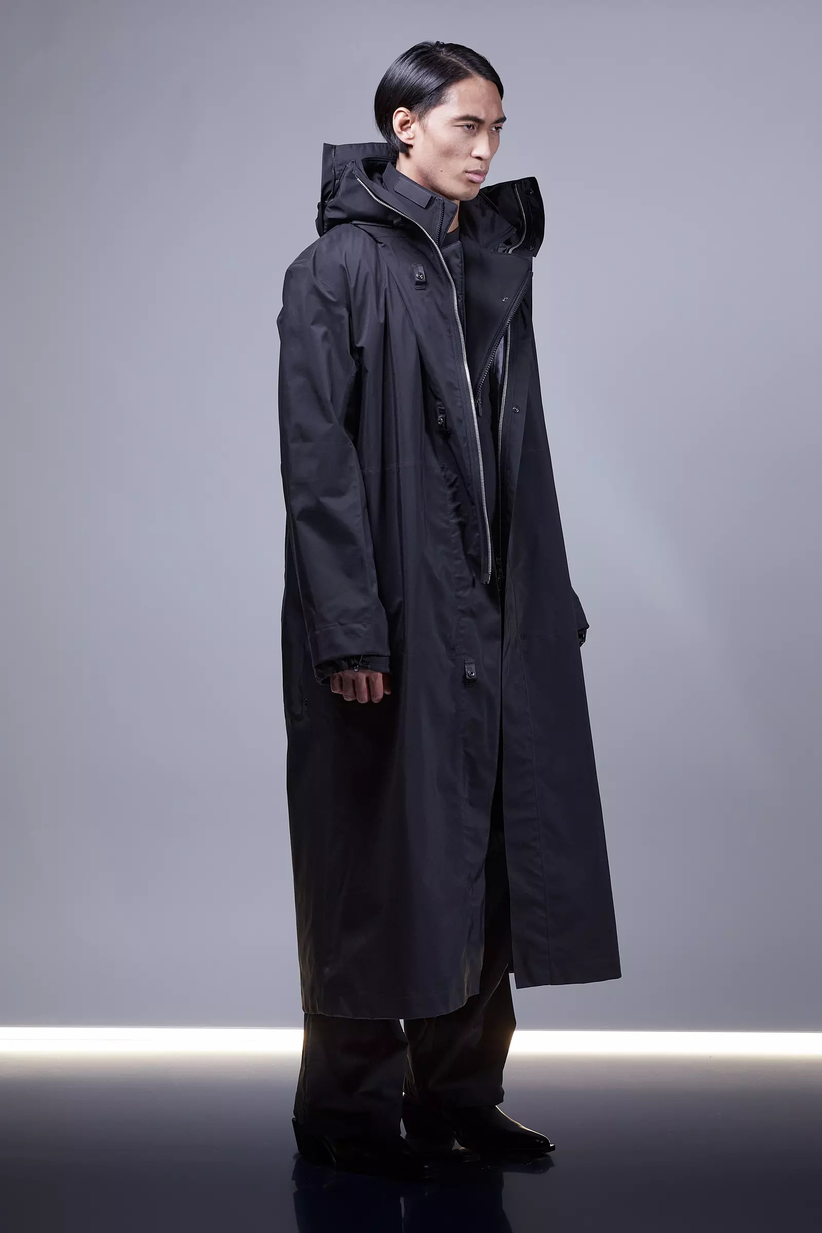 J122-GT 3L Gore-Tex Pro Coat Black - 2