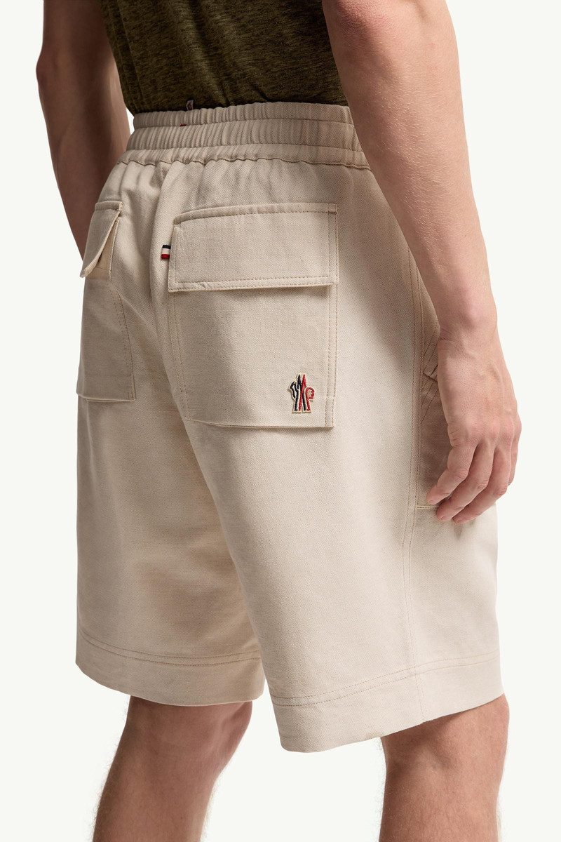 Cotton & Linen Blend Shorts 6