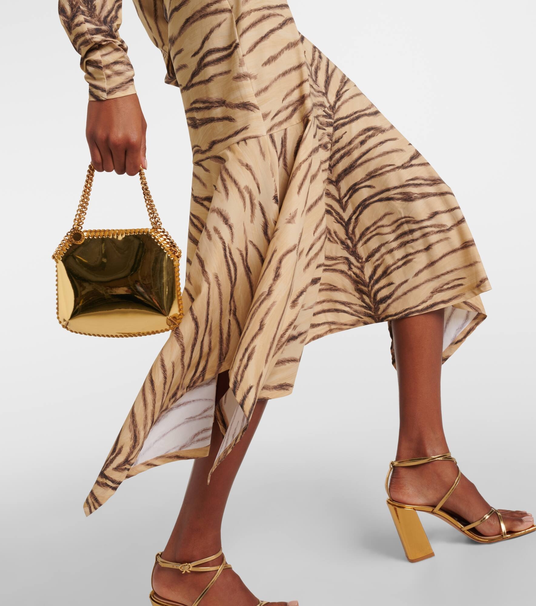 Jersey midi dress - 5