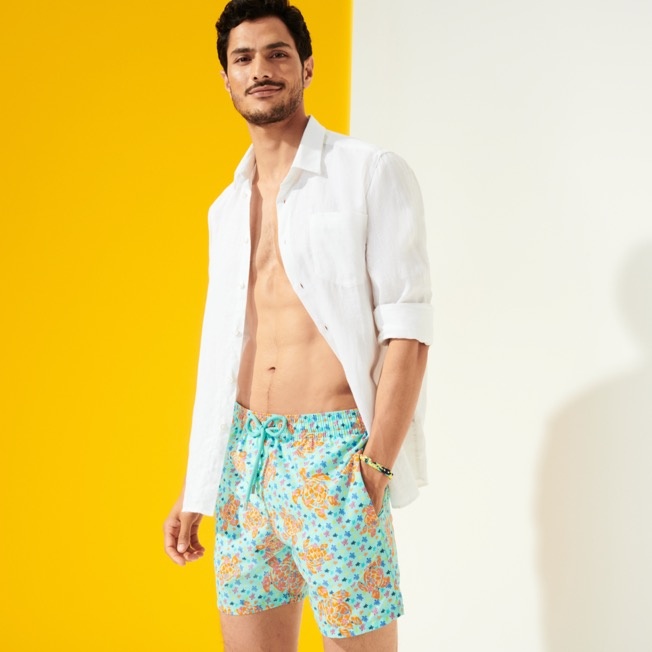 Men Swim Trunks Micro Macro Ronde Des Tortues - 6