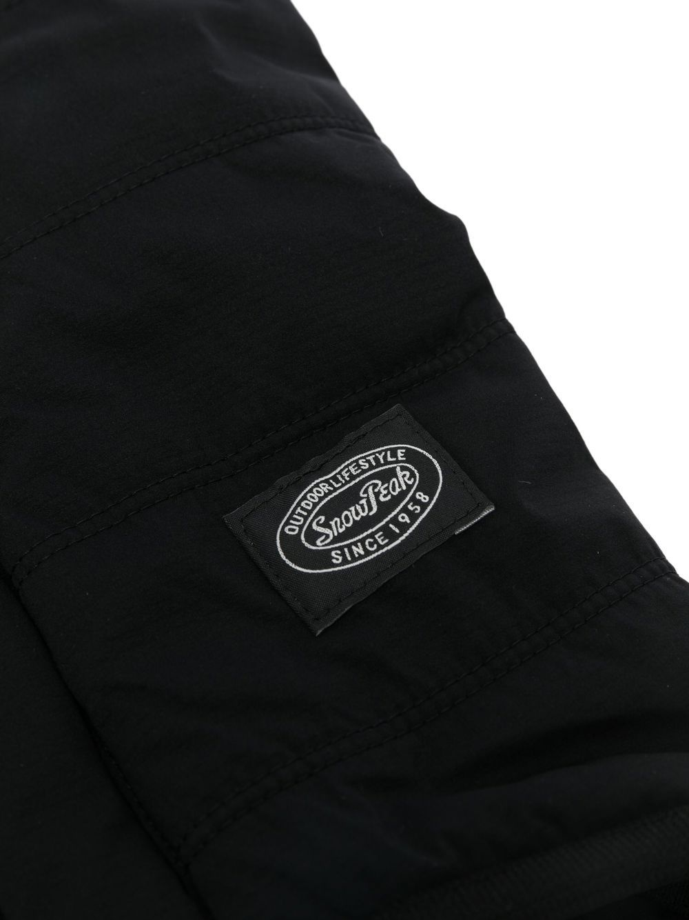 logo-patch dog parka - 3
