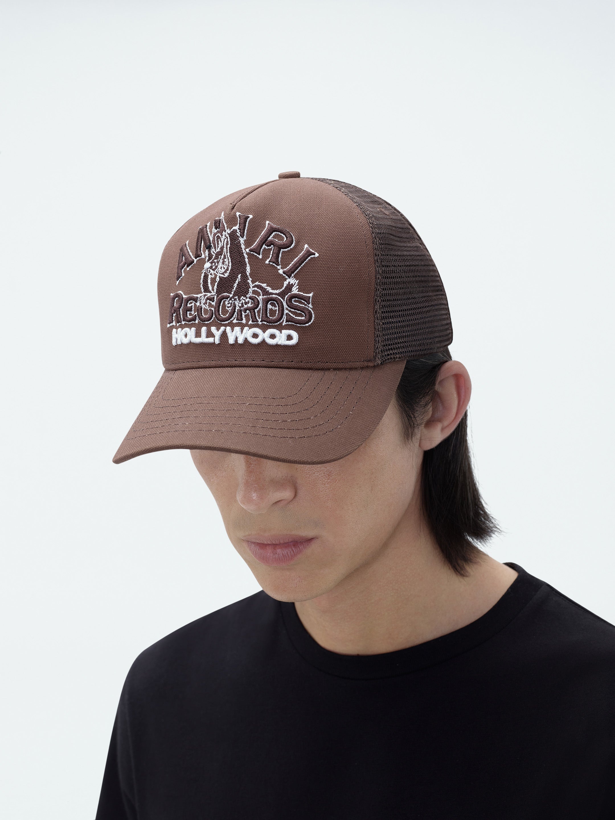 WOLF LOGO TRUCKER HAT - 5