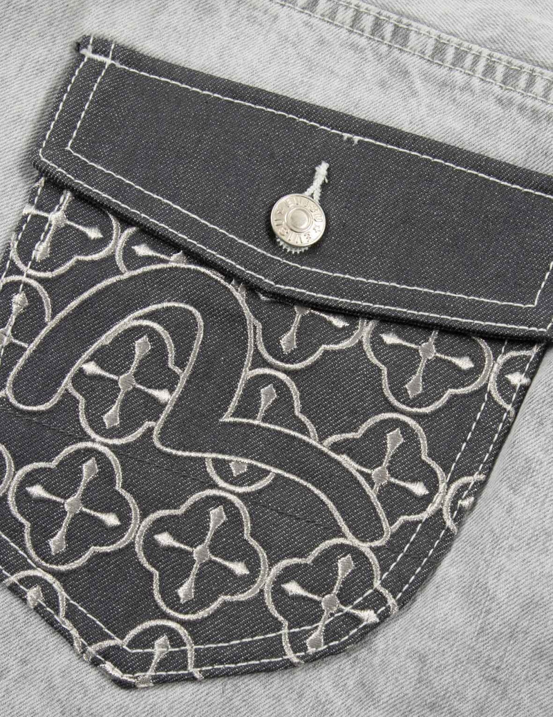 MULTI-POCKET CARROT FIT DENIM JEANS #2017 5