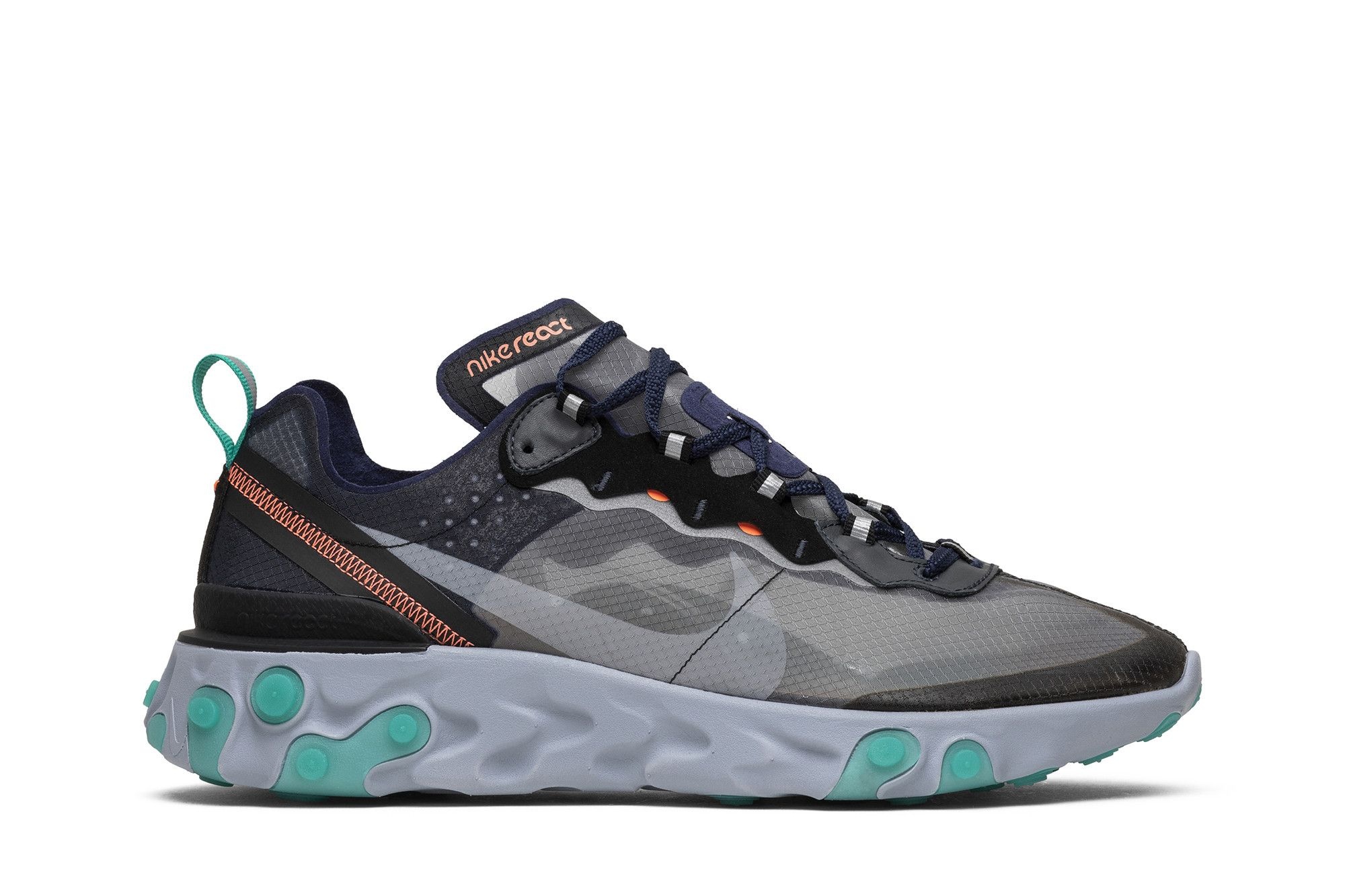 Nike React Element 87 'Neptune Green' goat REVERSIBLE