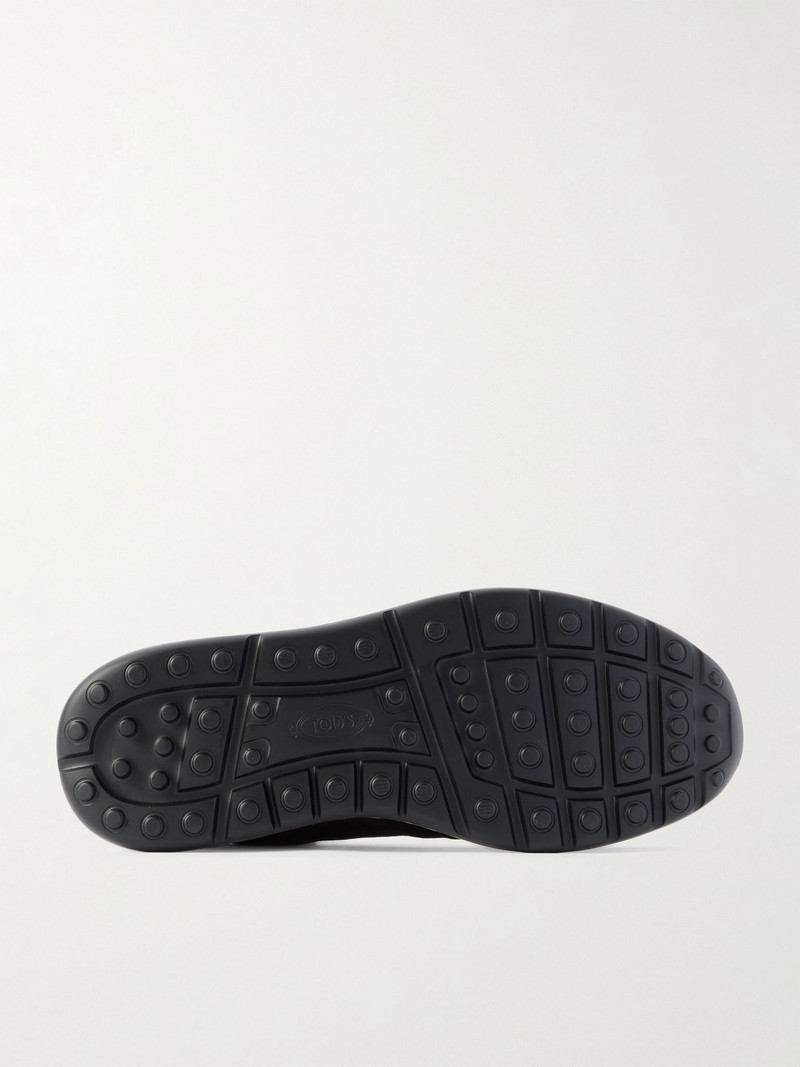 Tod's Suede Sneakers Dark brown outlook