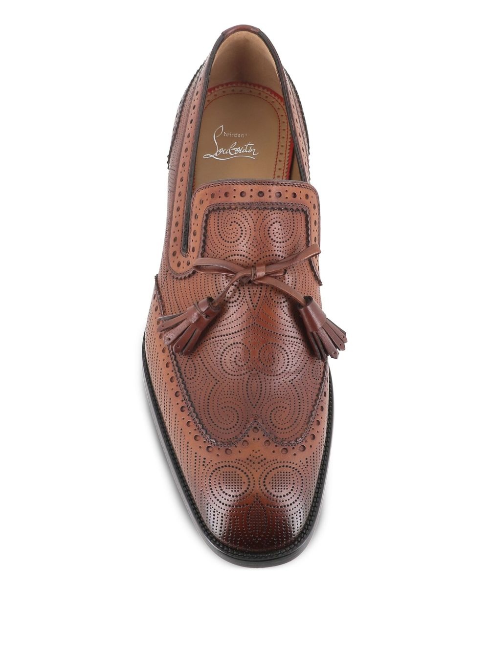 Grave tassel-embellished loafers - 4