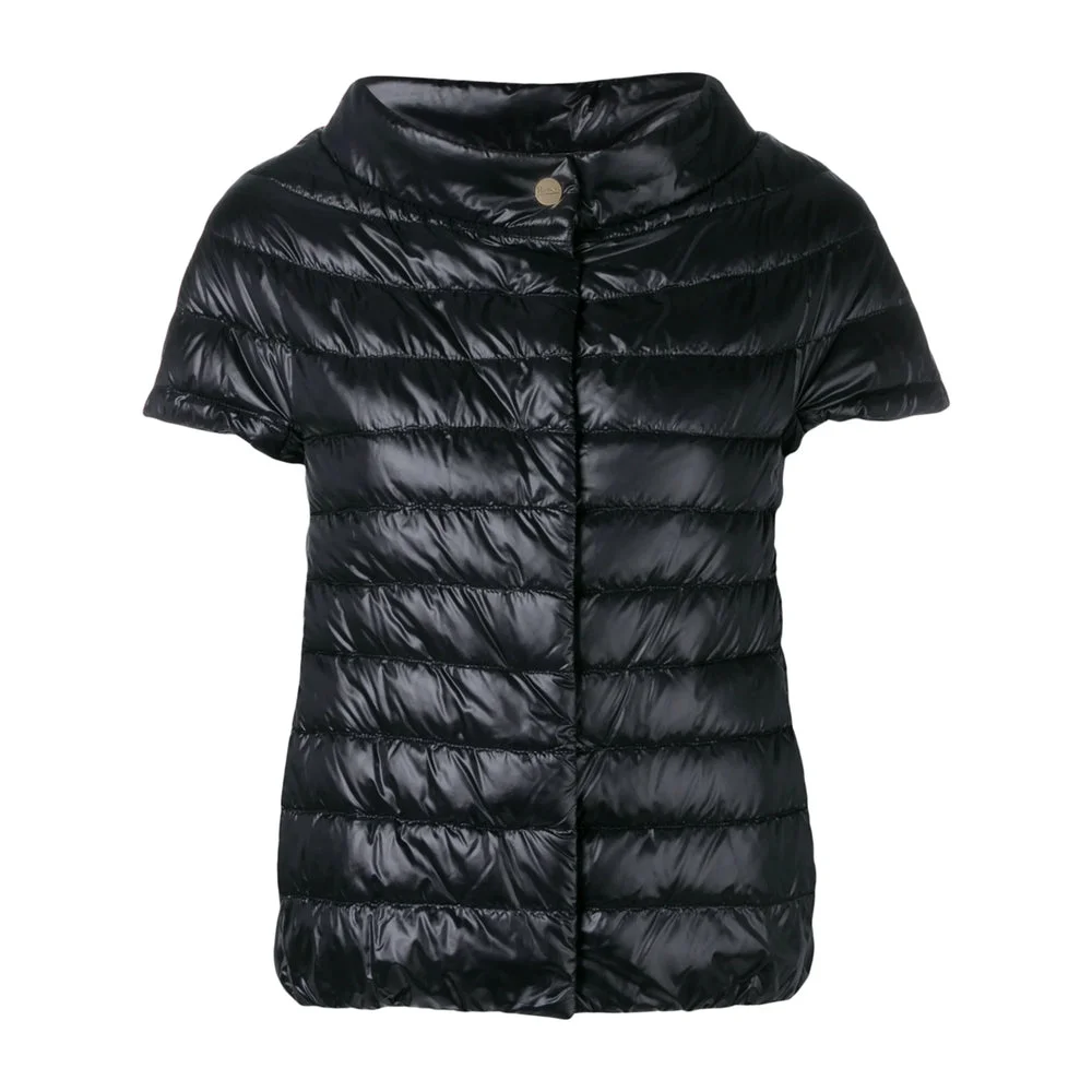 Herno Black Jackets - Puffer Jackets Women - 1