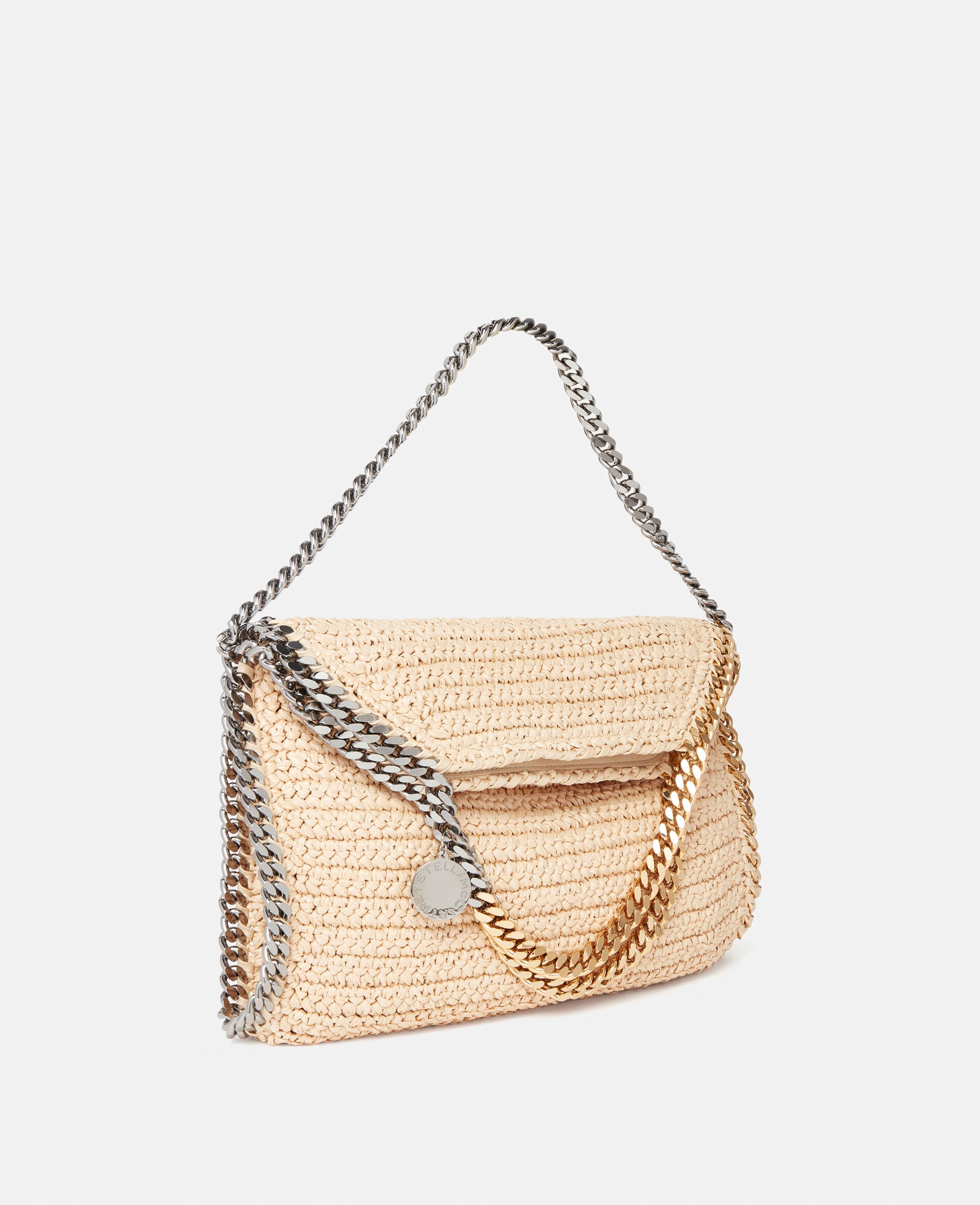 Falabella Raffia Fold-Over Tote - 2