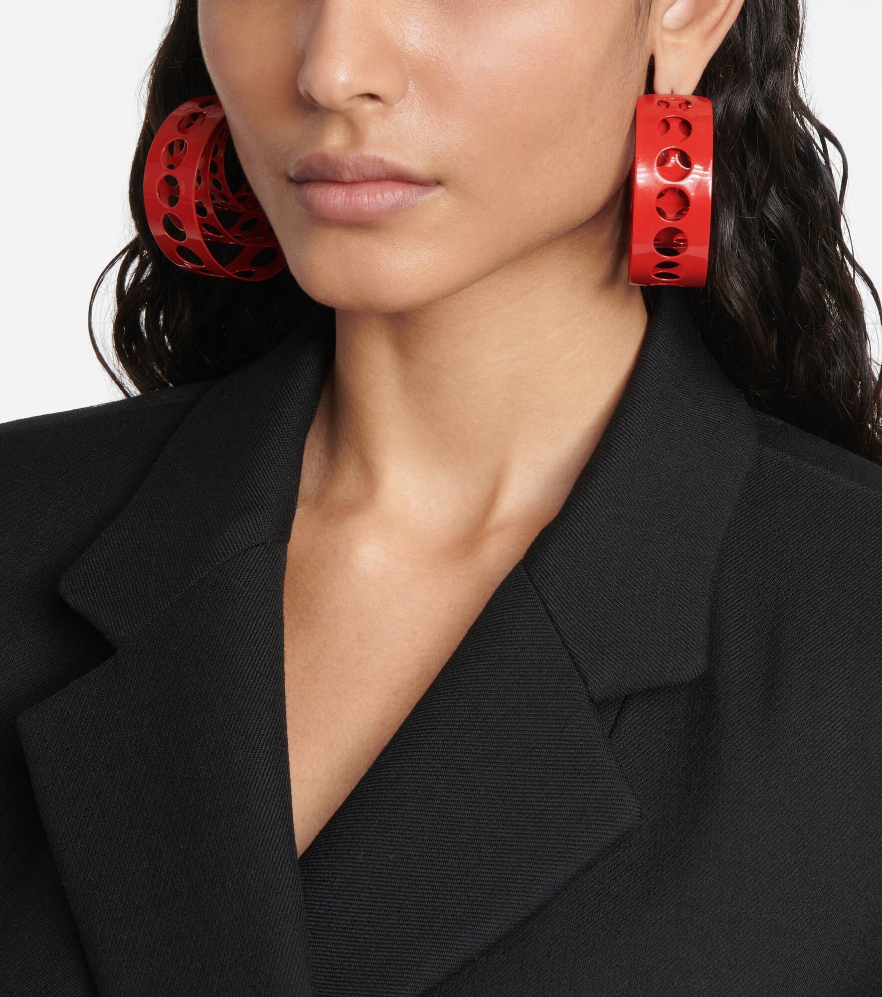 Medium hoop earrings - 3