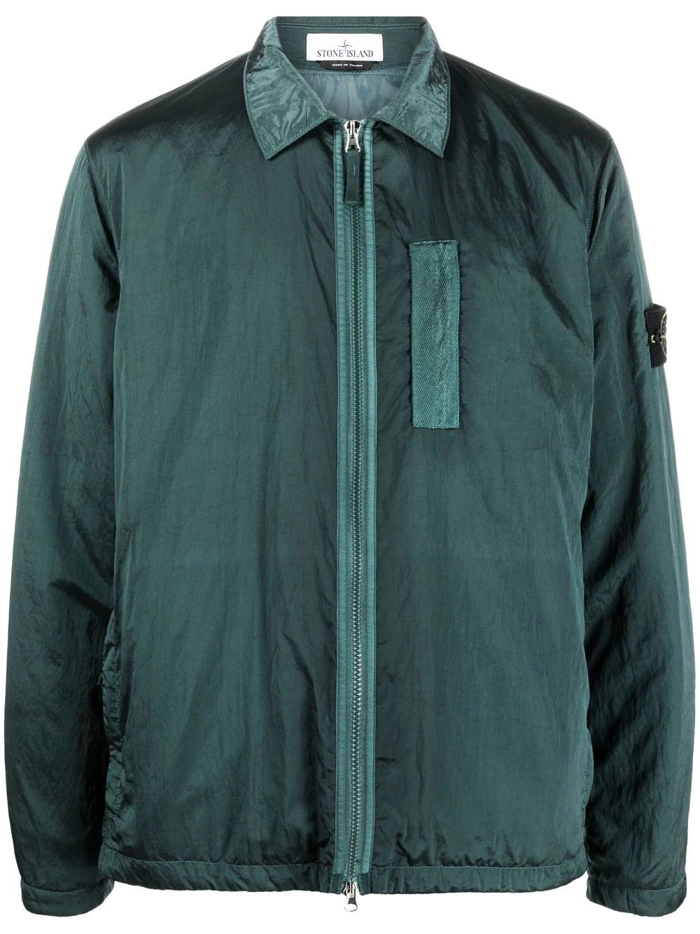 Compass patch zipped jacket - 1