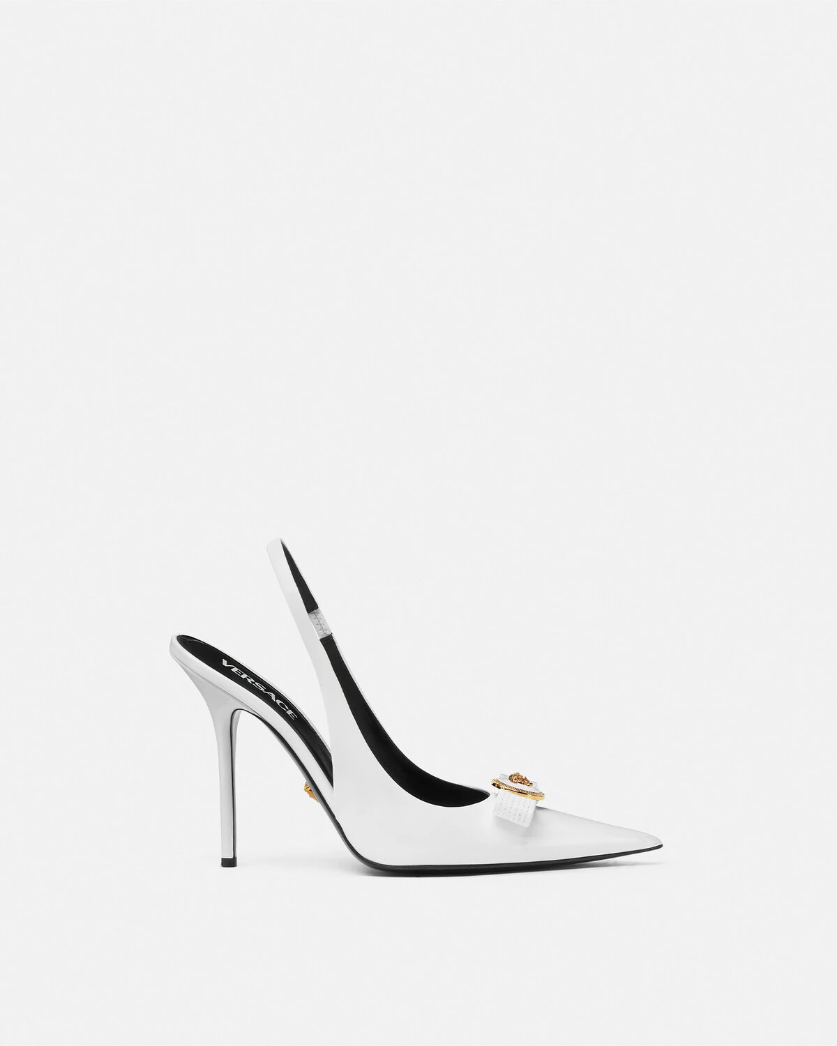 Gianni Ribbon Slingback Pumps 110 mm - 1