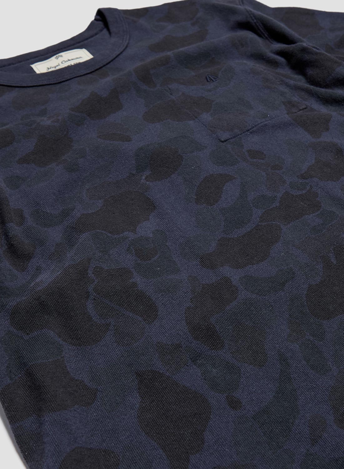 Military Tee in Overdyed Camo - 8