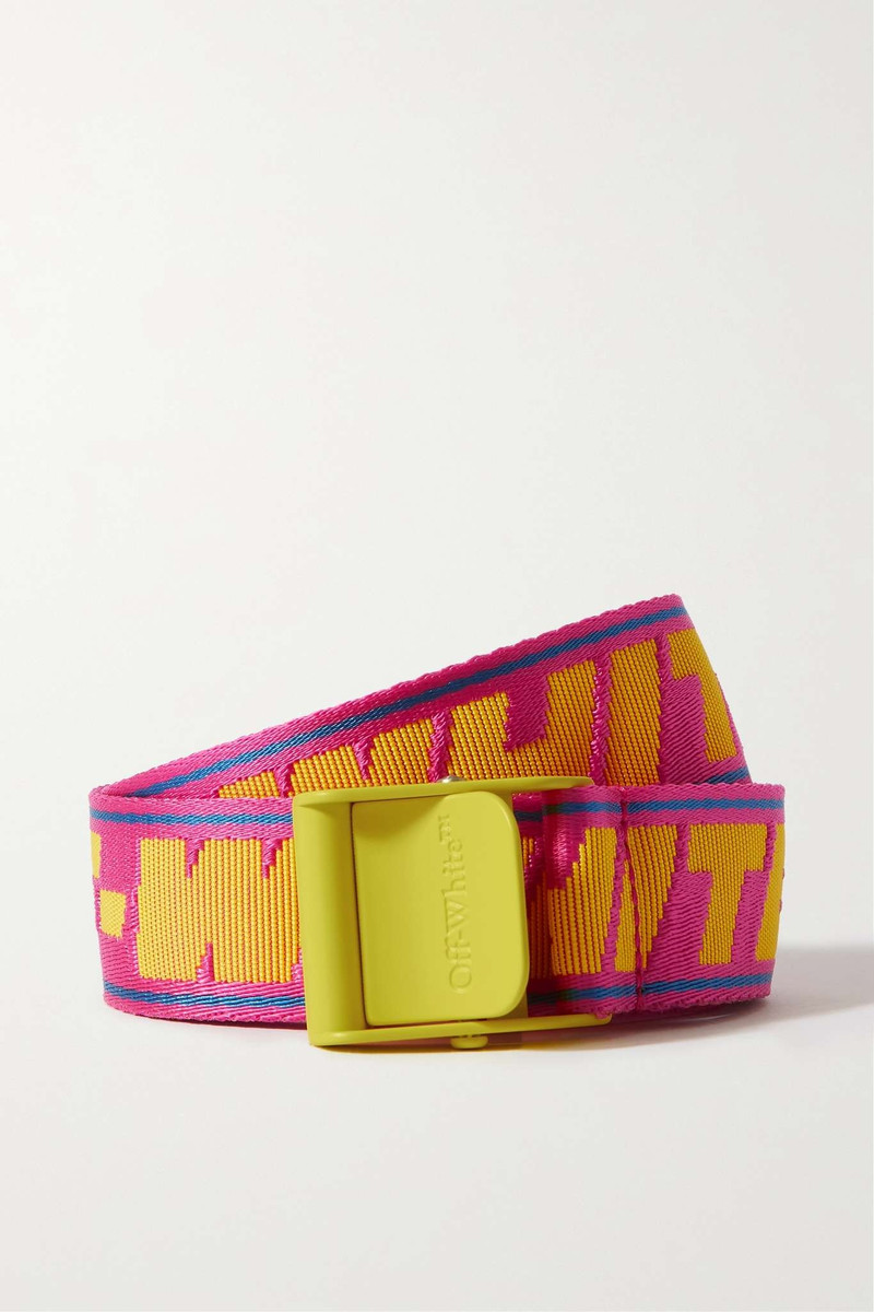 Canvas-jacquard waist belt 1