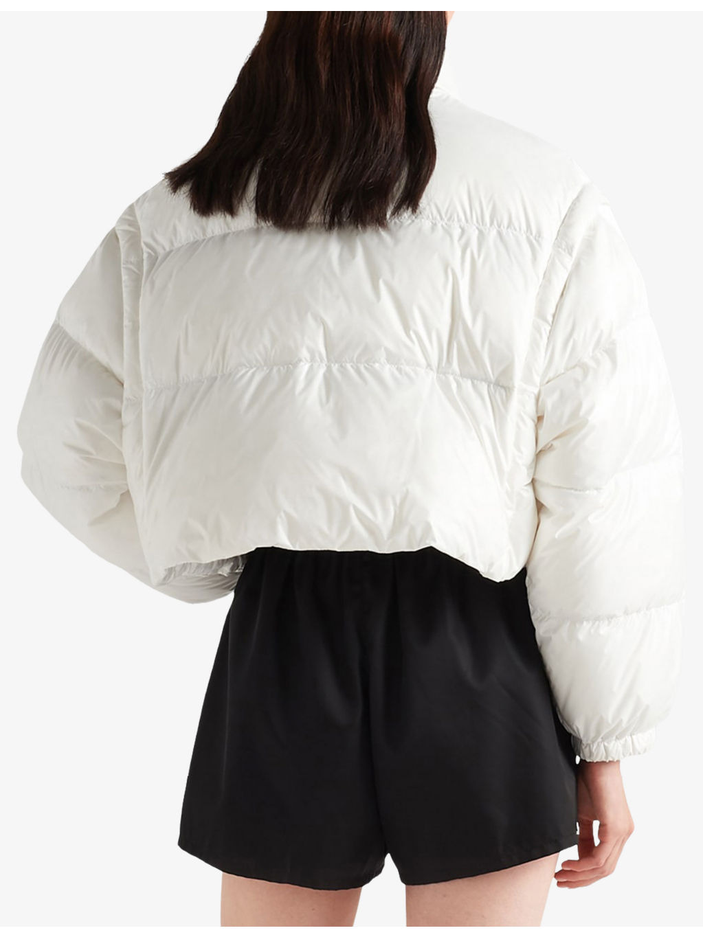 Re-Nylon cropped nylon jacket - 4