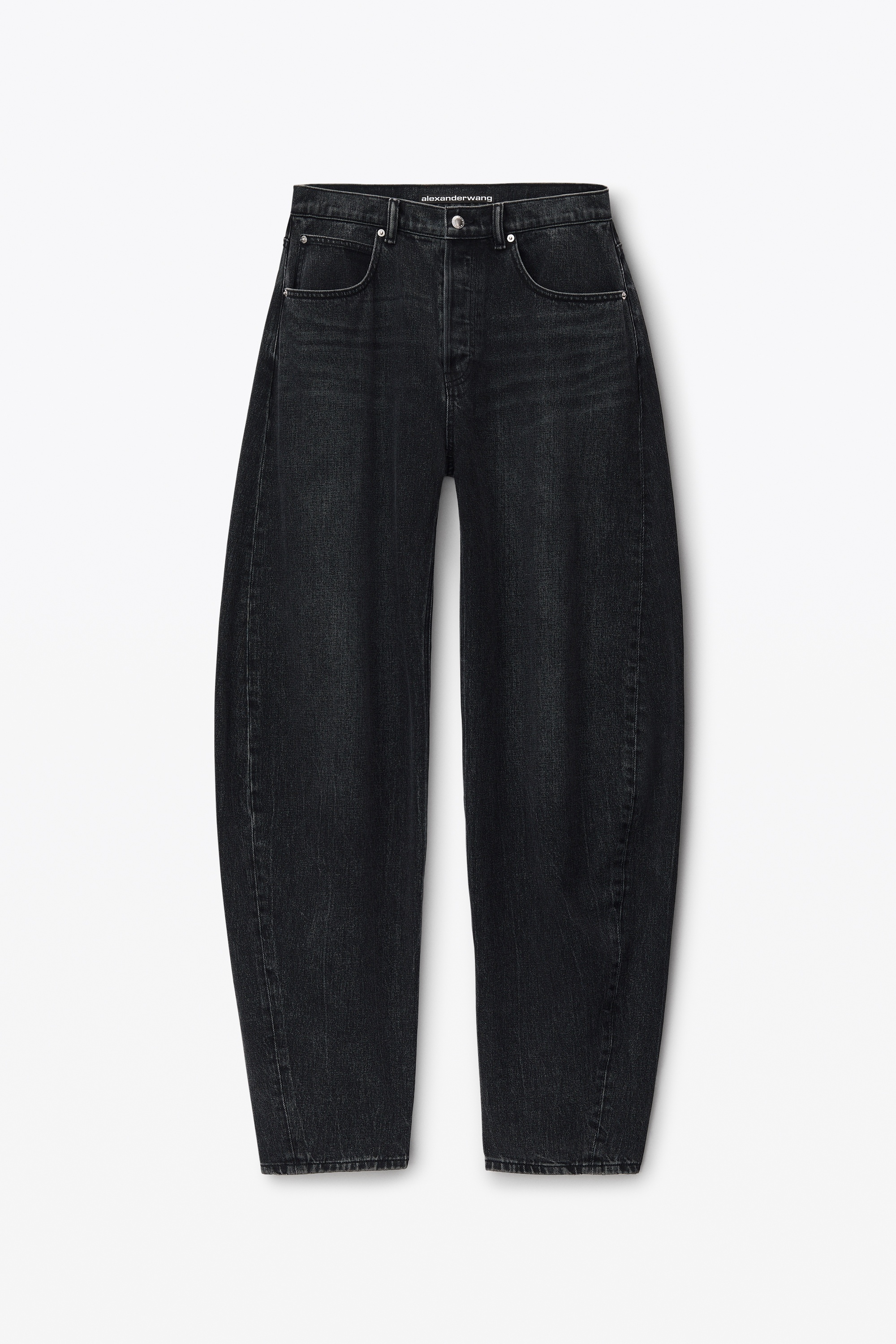 Oversized Low Rise Jean in Denim - 1