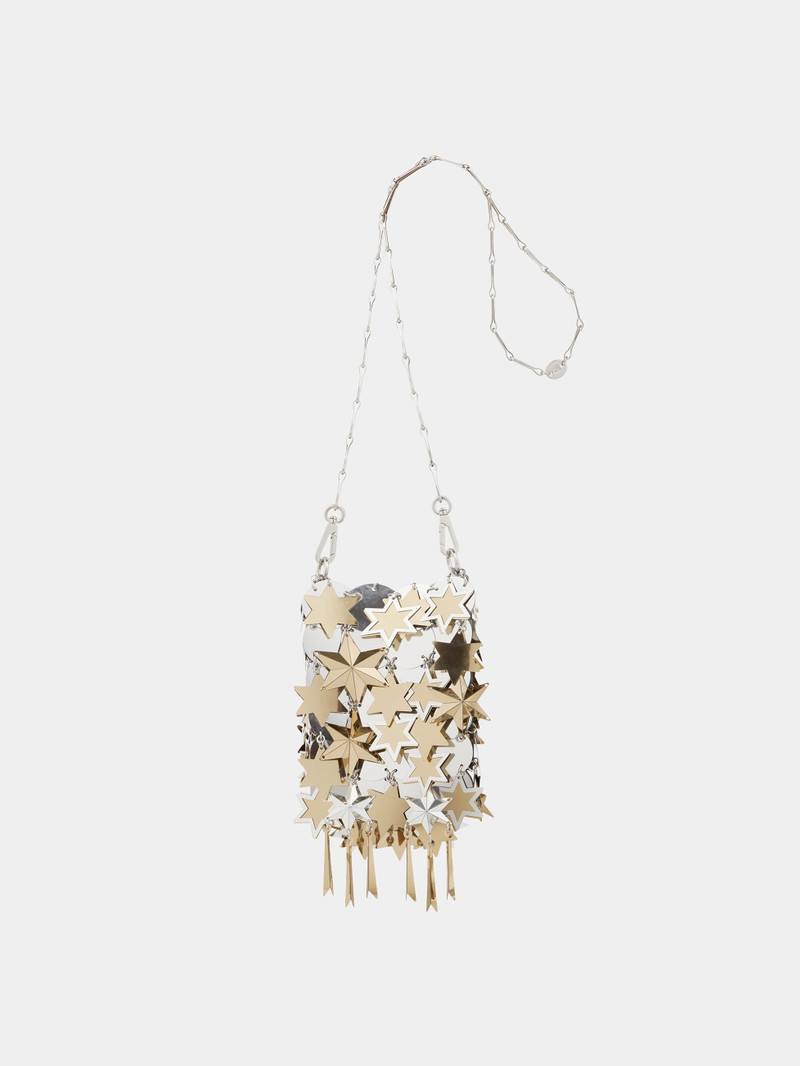 1969 GOLD AND SILVER BAG WITH STAR RHINESTONES - 1