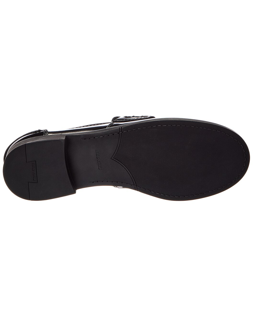 Miu Miu Leather Penny Loafer - 4
