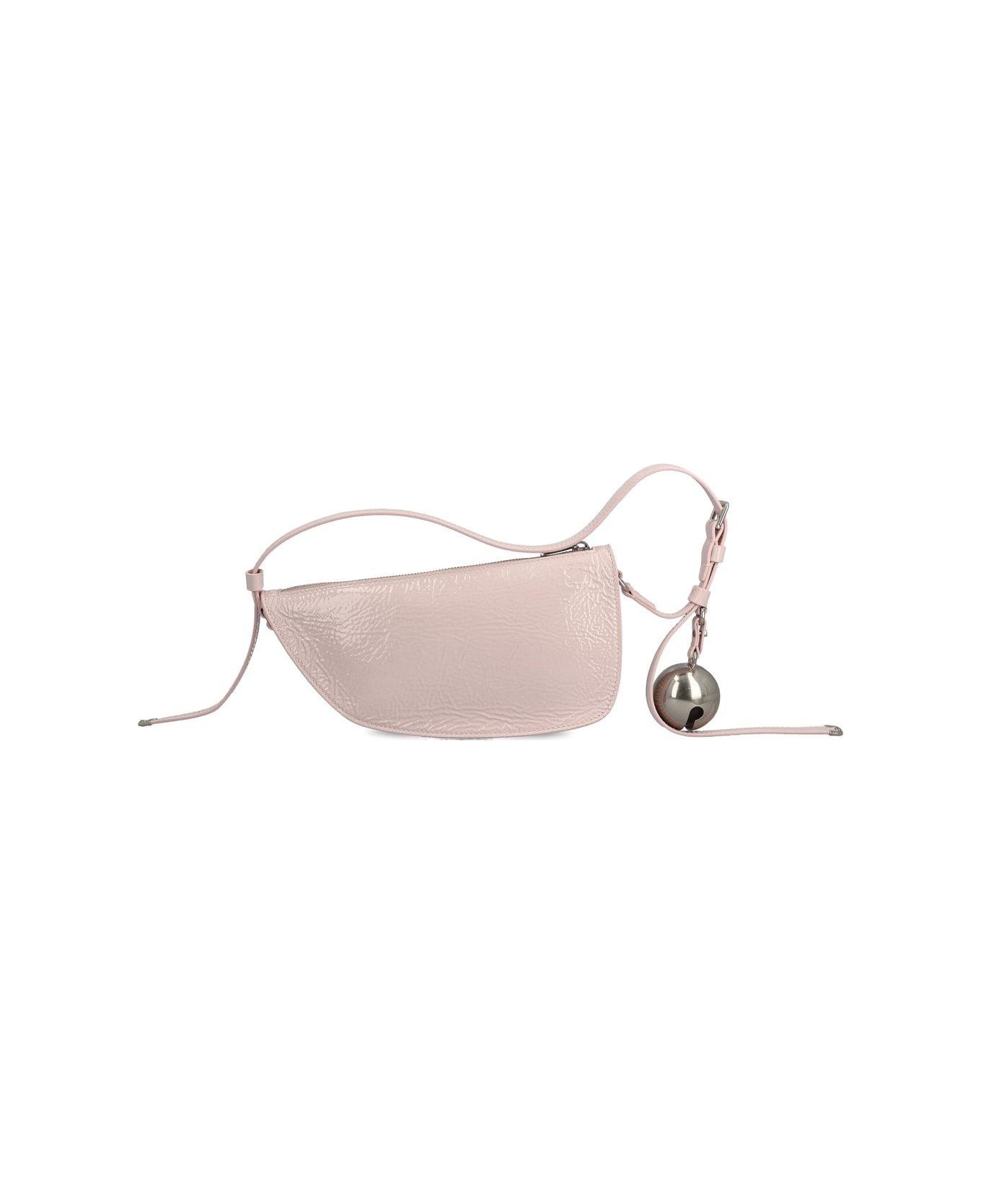 Mini Shield Bell-charm Shoulder Bag - 2