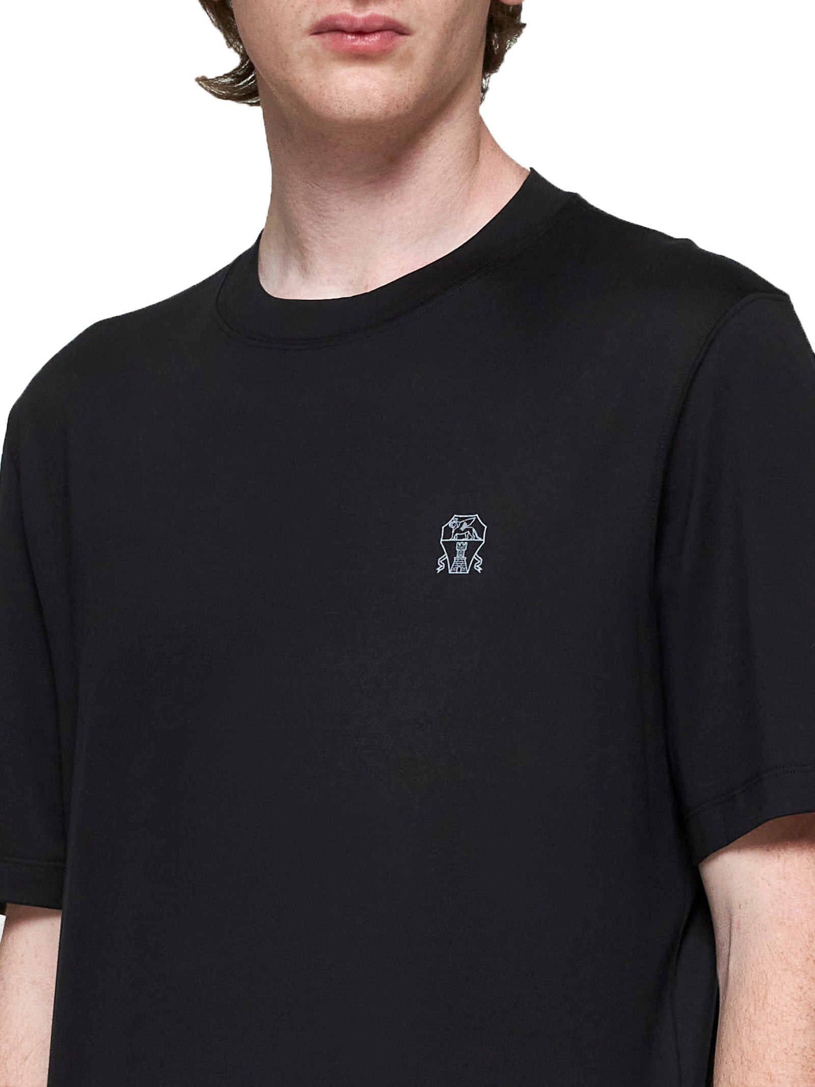 Logo cotton t-shirt - 4