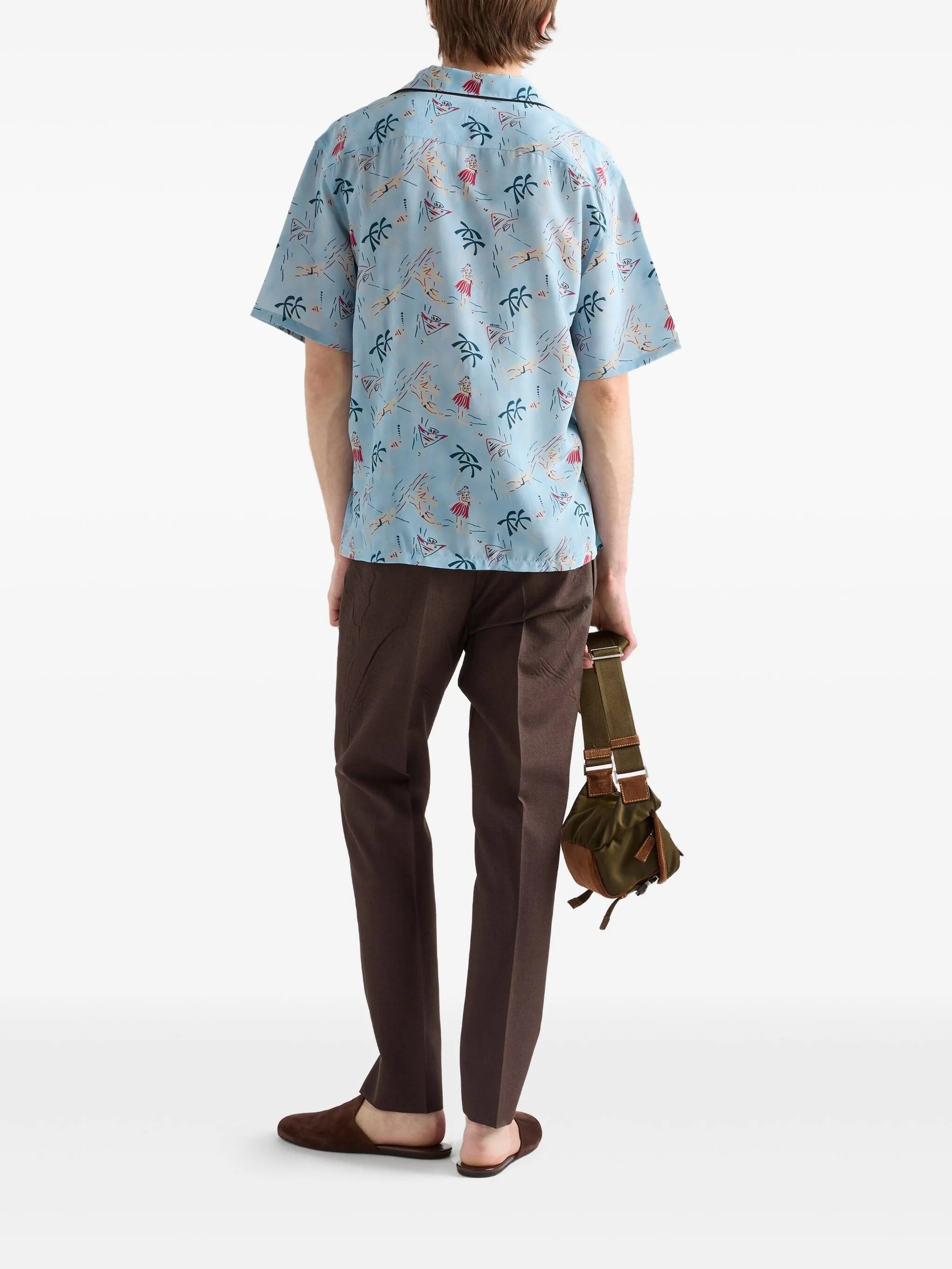 Hawaii-print Shirt - 3