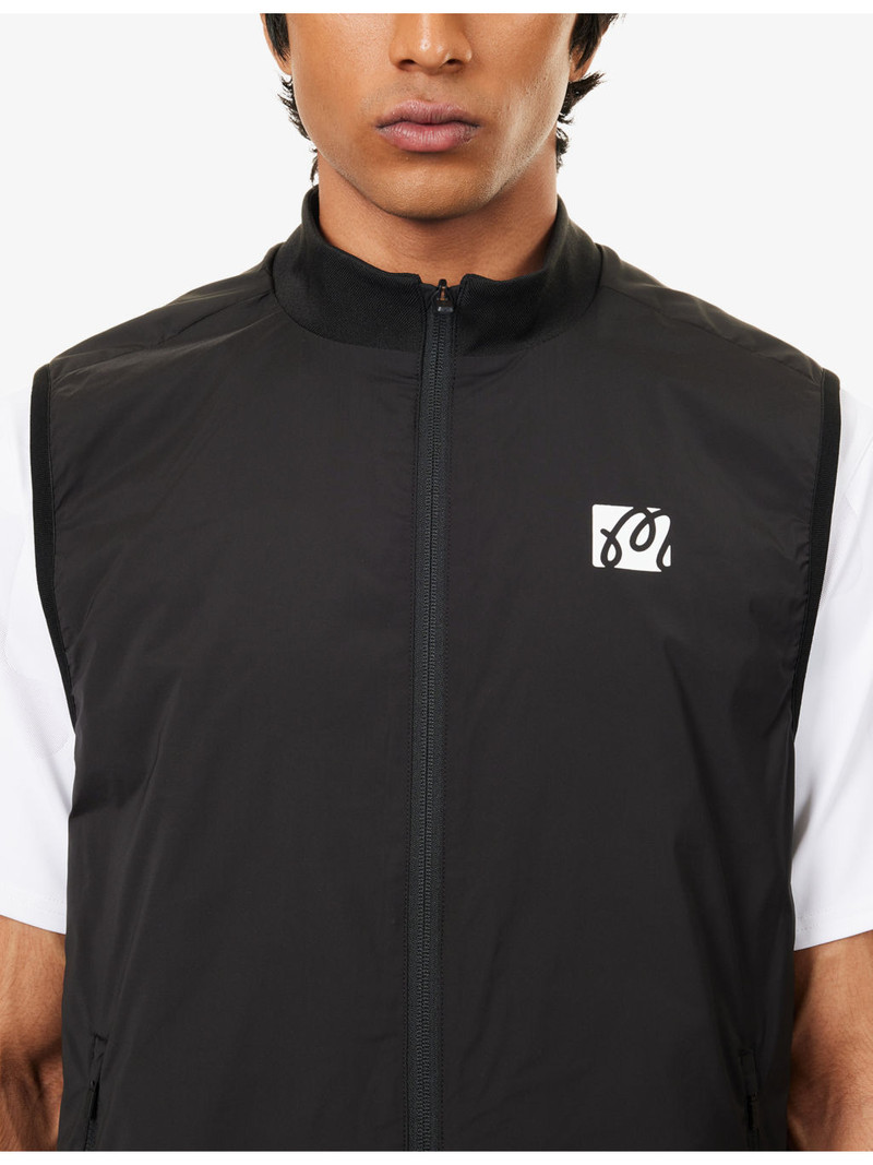 Performance Ribbed Panel Woven Vest 5