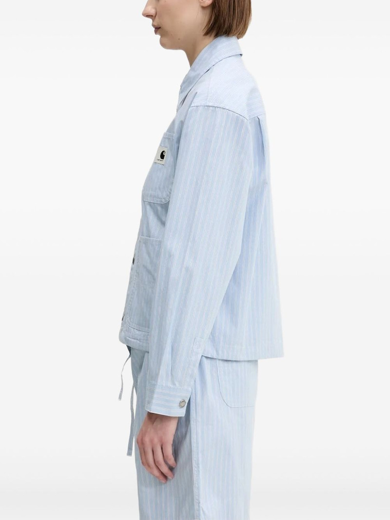 Carhartt Nota Shirt stripe-pattern jacket outlook