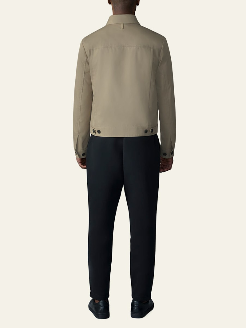 MACKAGE Men's NASH-CO Twill Trucker Jacket outlook