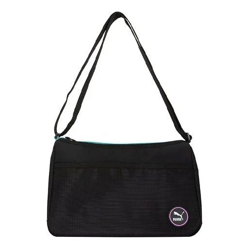 (WMNS) PUMA Prime Street Shoulder Bag 'Black White' 078755-01 - 1