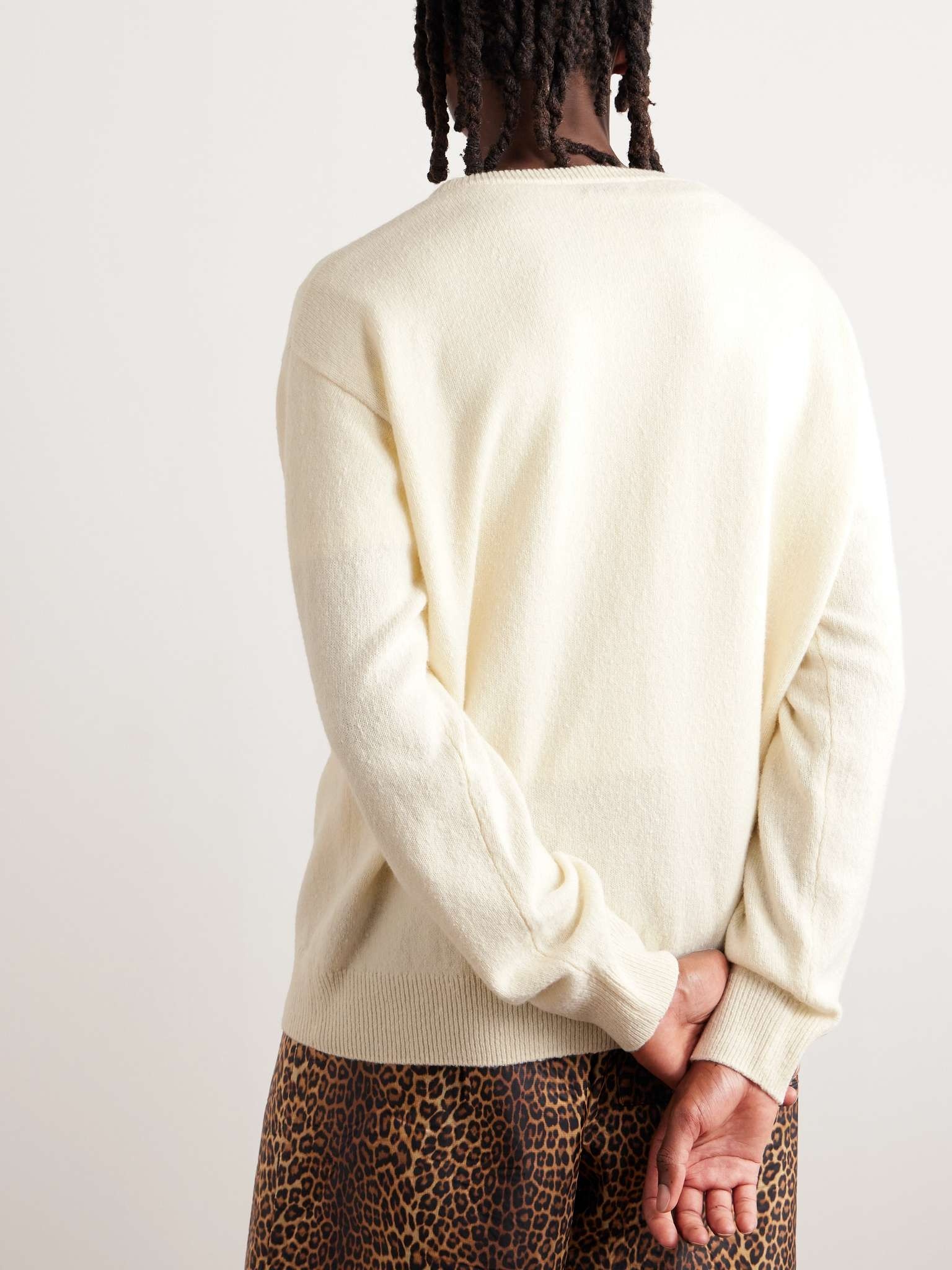 Wool and Cashmere-Blend Sweater - 3