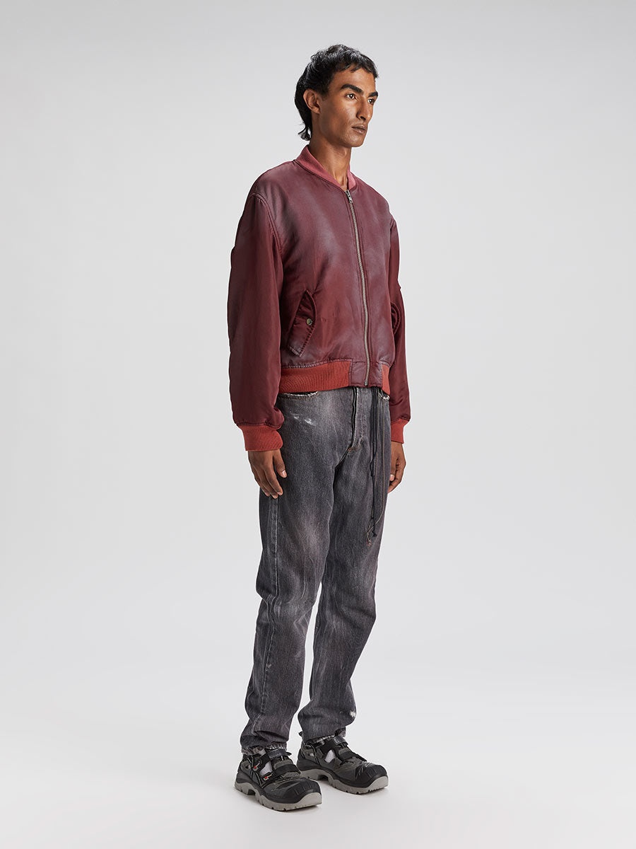 Sunburnt Bomber Jacket Polisportiva Red - 3