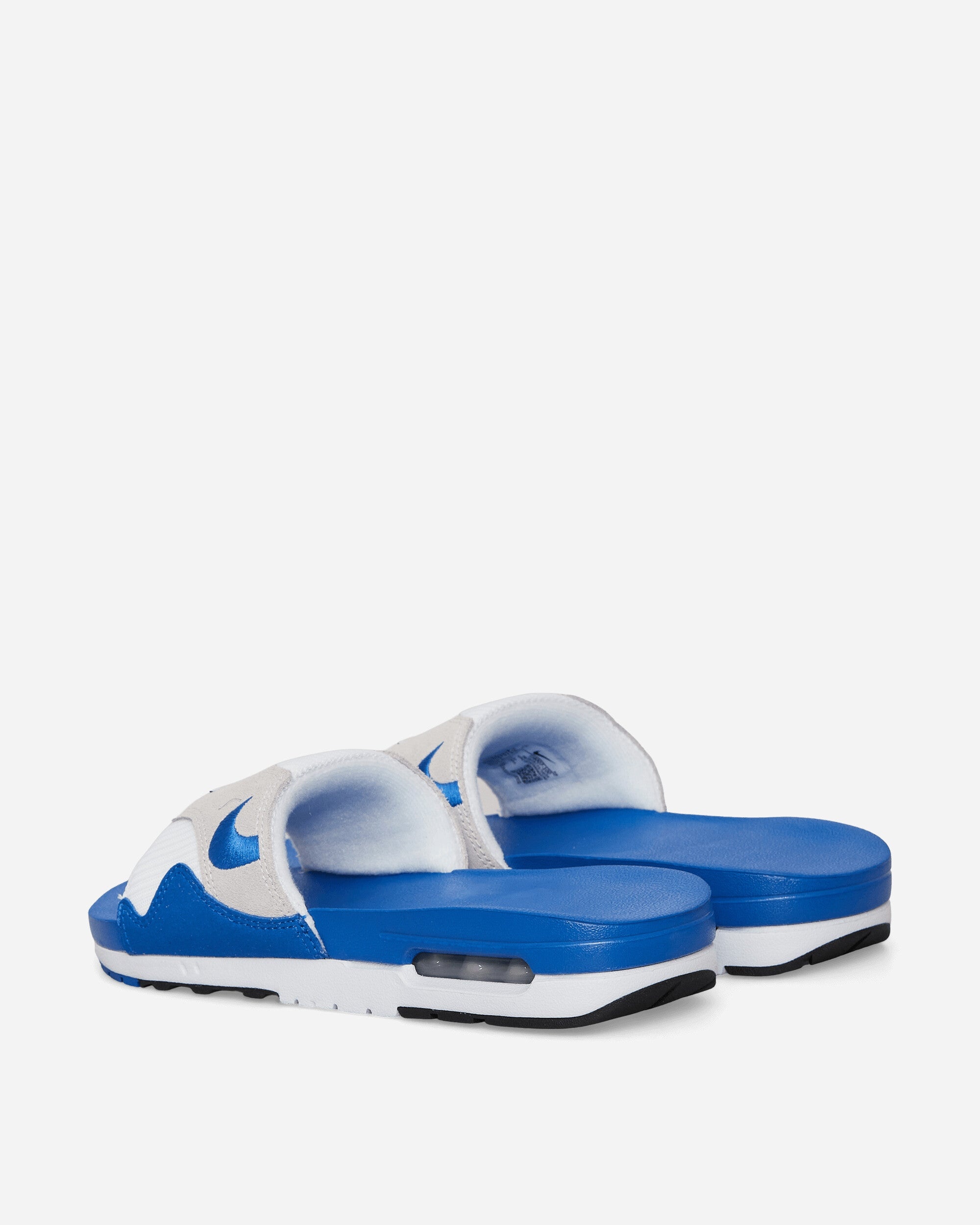 Nike Air Max 1 Slides Royal Blue | slamjam | REVERSIBLE