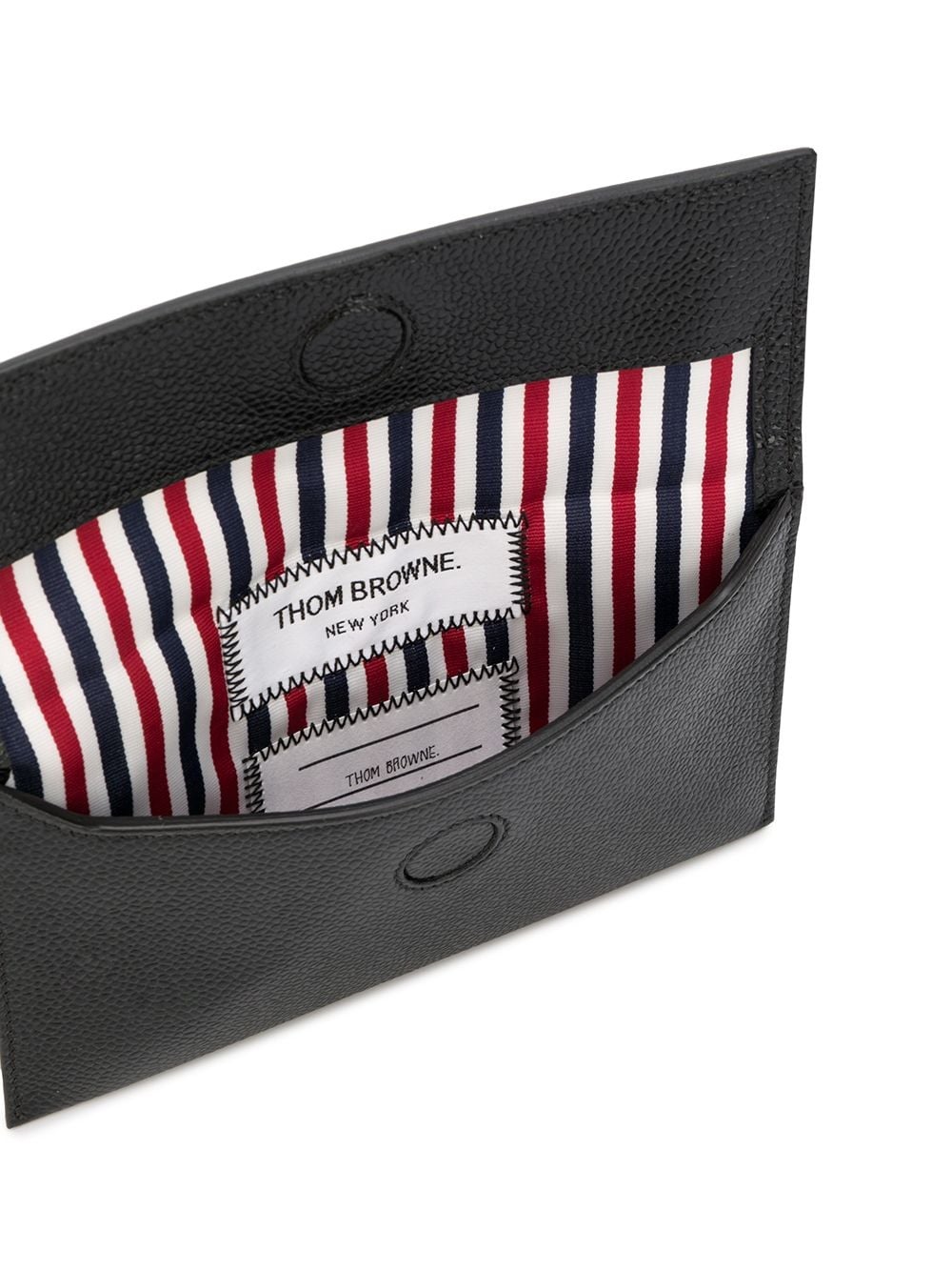 grosgrain detail flap cardholder - 3