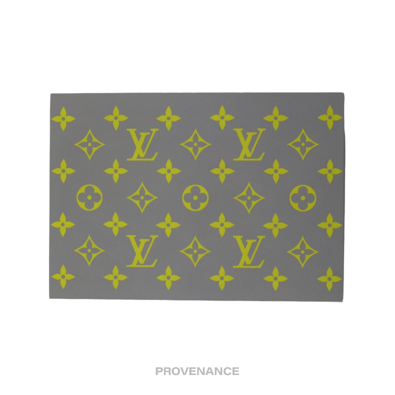 Louis Vuitton Card - Grey Yellow Monogram - 2