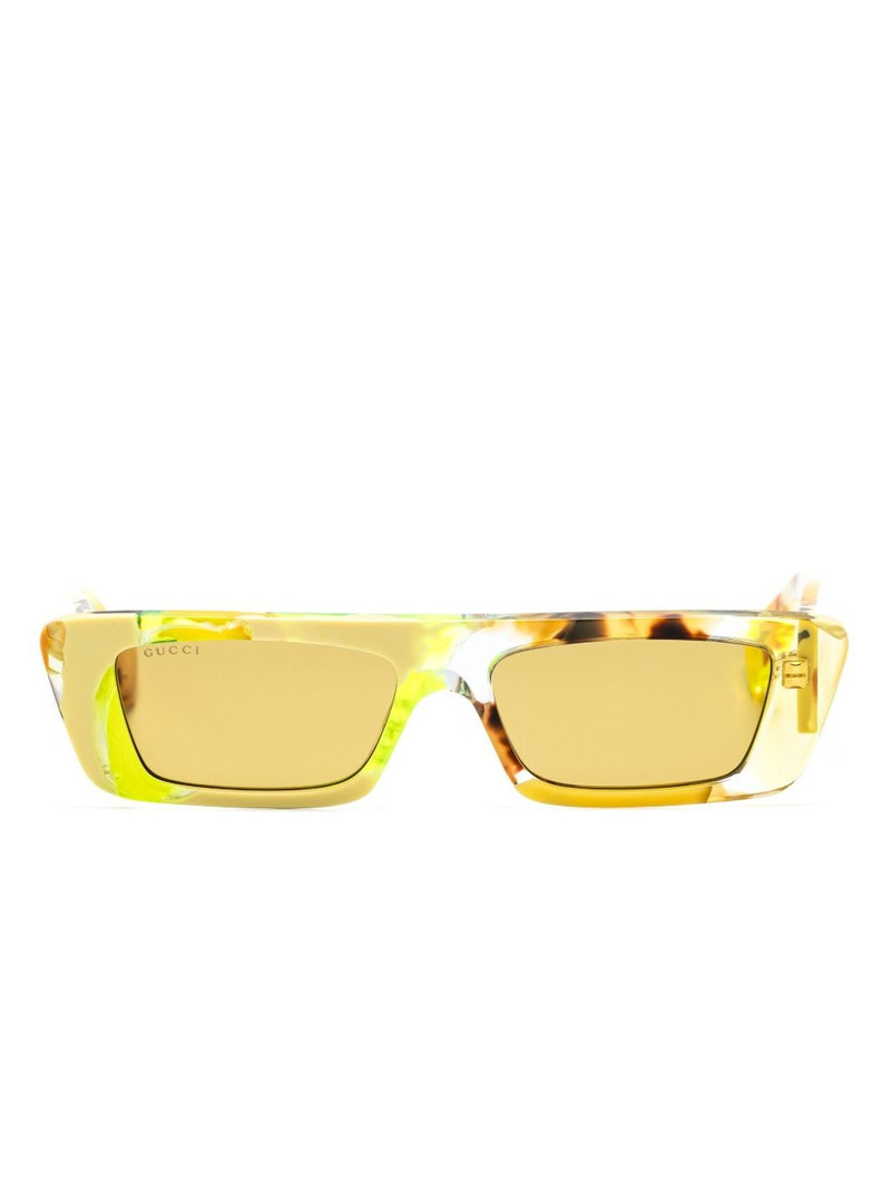rectangular-frame sunglasses 1