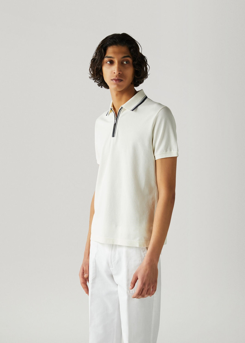 Loro Piana Zip Regatta Polo outlook