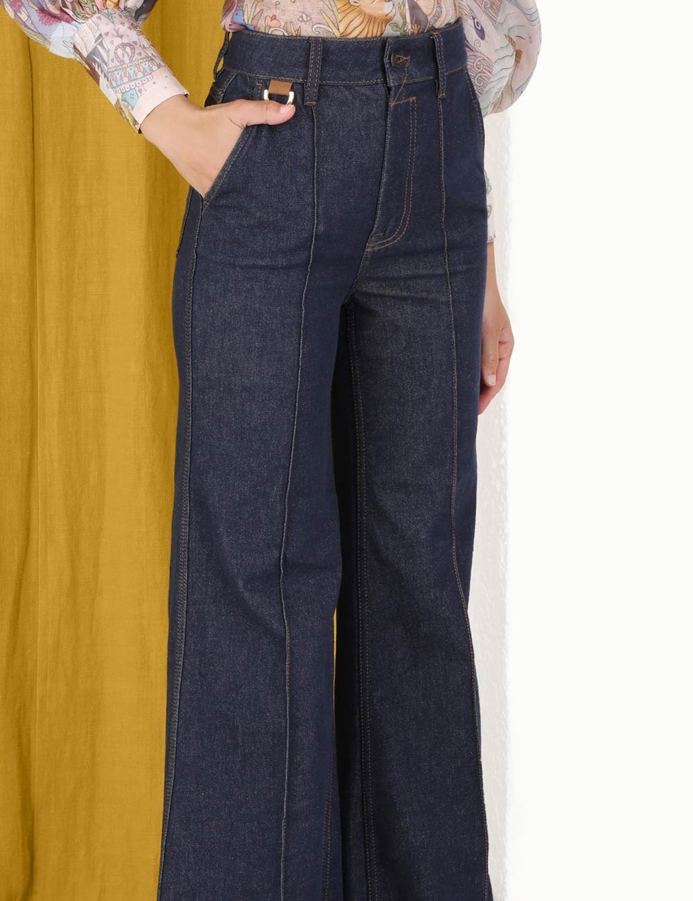 KALEIDOSCOPE WIDE LEG JEAN - 5