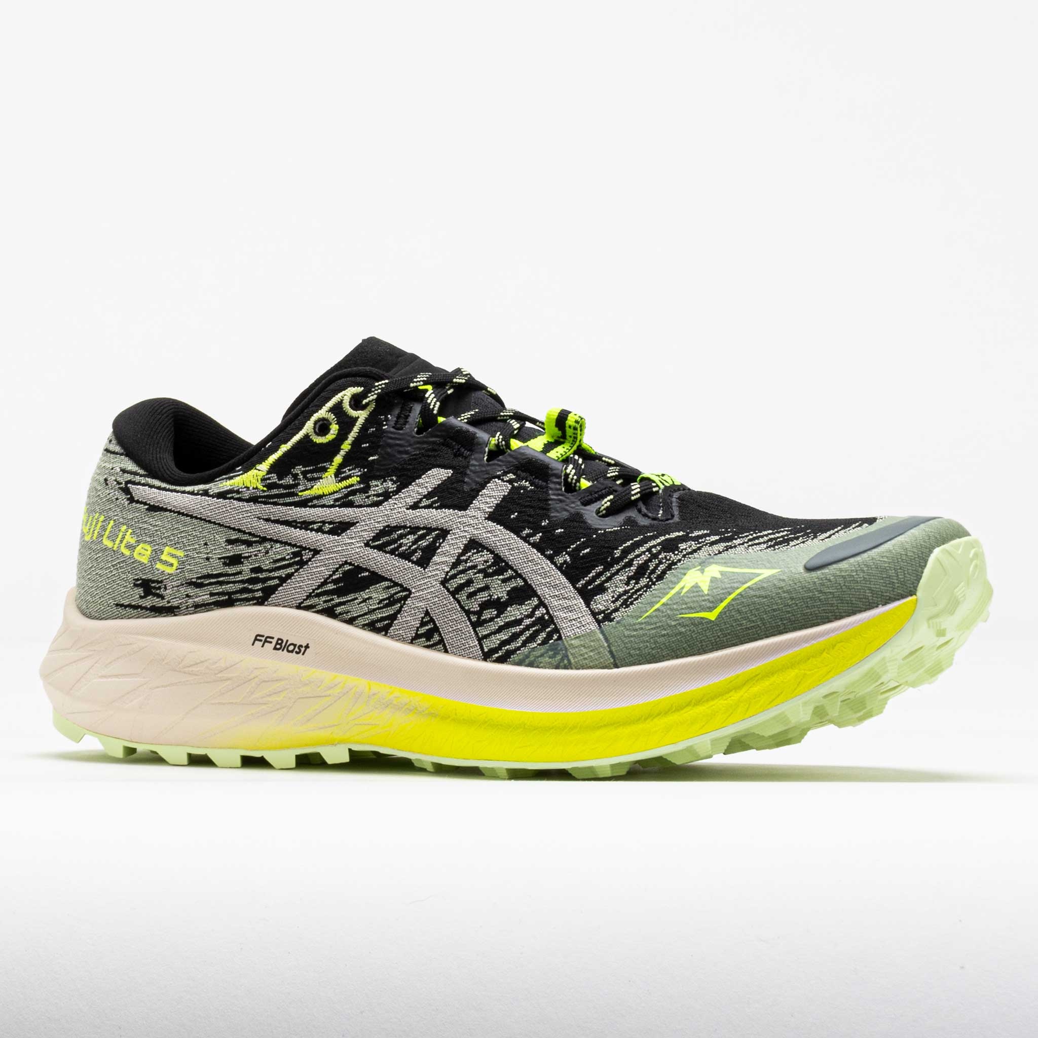 ASICS Fuji Lite 5 Women's Black/Oatmeal - 5