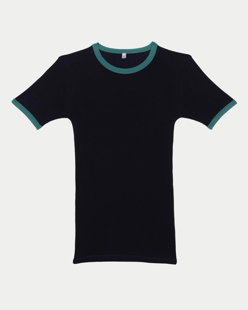 Drive Tee Shirt - Fine Organic Cotton Rib 6