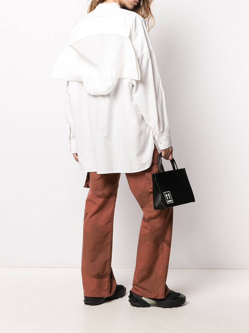 Hat button-up shirt 3