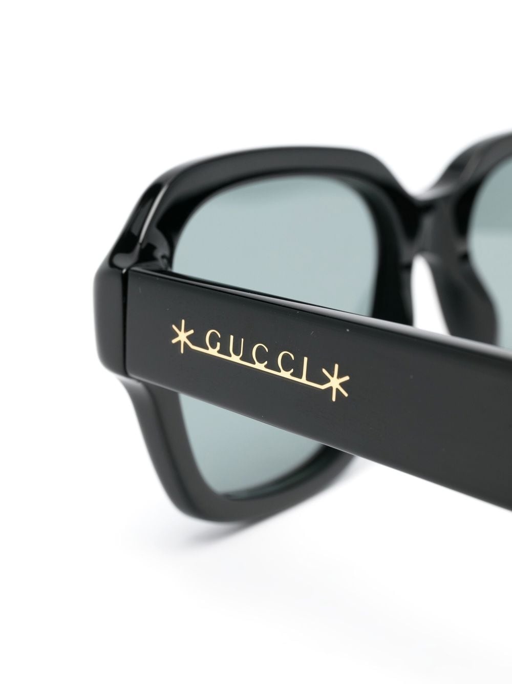 logo-print round-frame sunglasses - 3