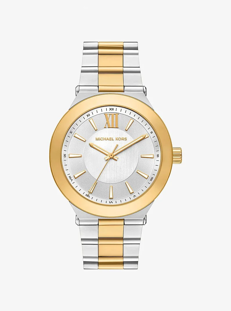 Oversized Billie Two-Tone Watch - 1