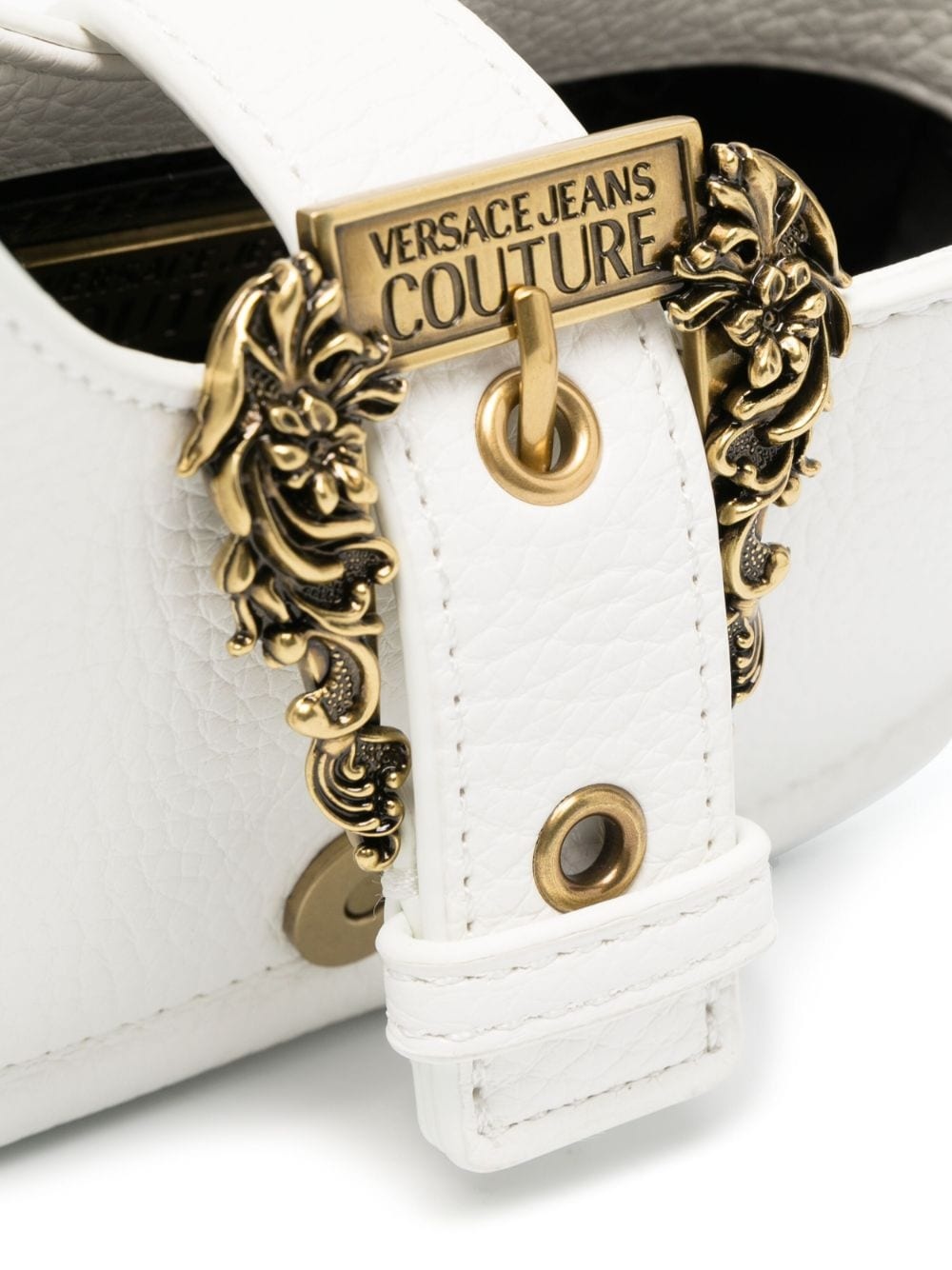 Couture barocco-buckle mini bag - 4