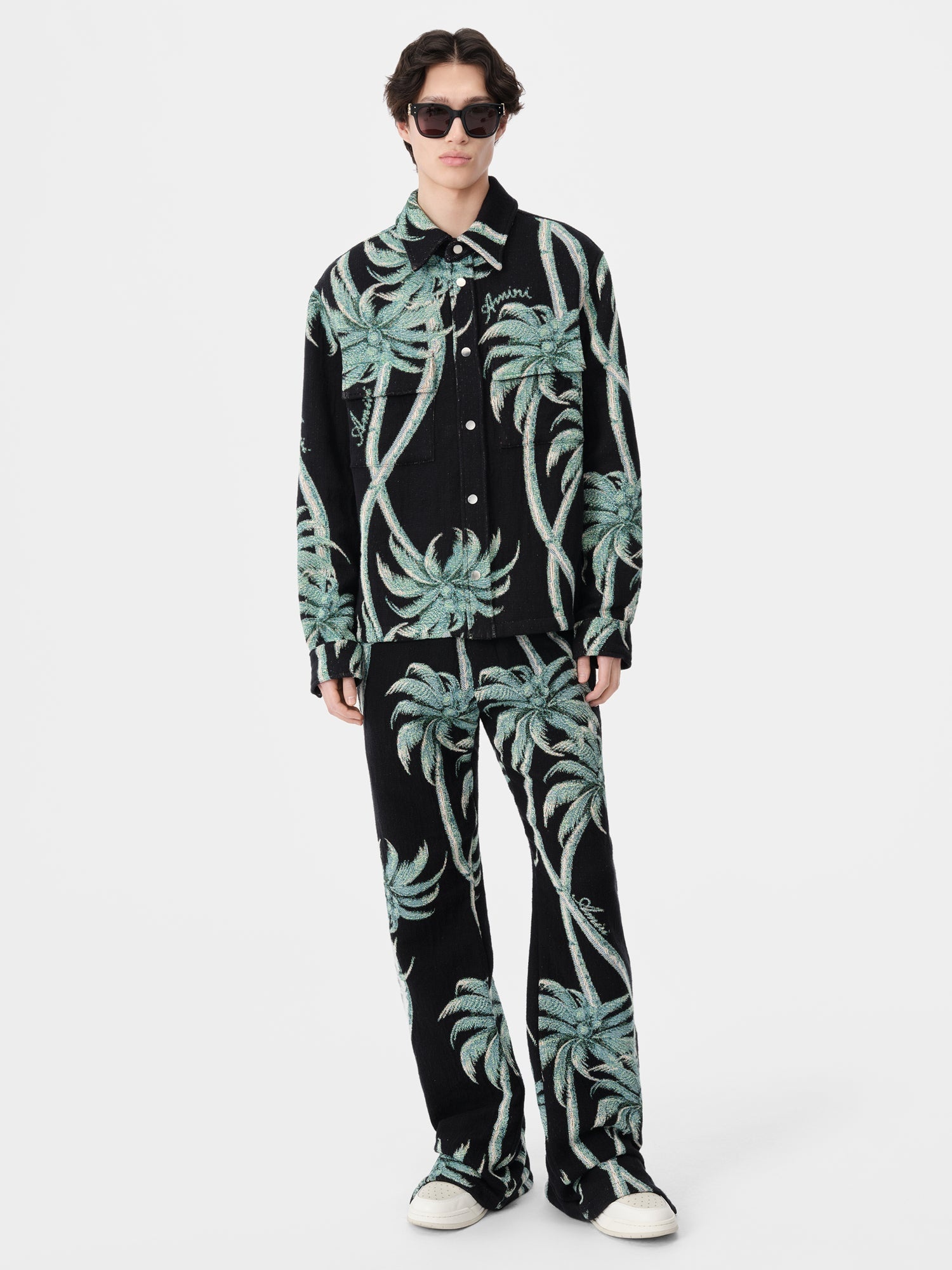 TWISTED PALMS TAPESTRY OVERSHIRT - 2