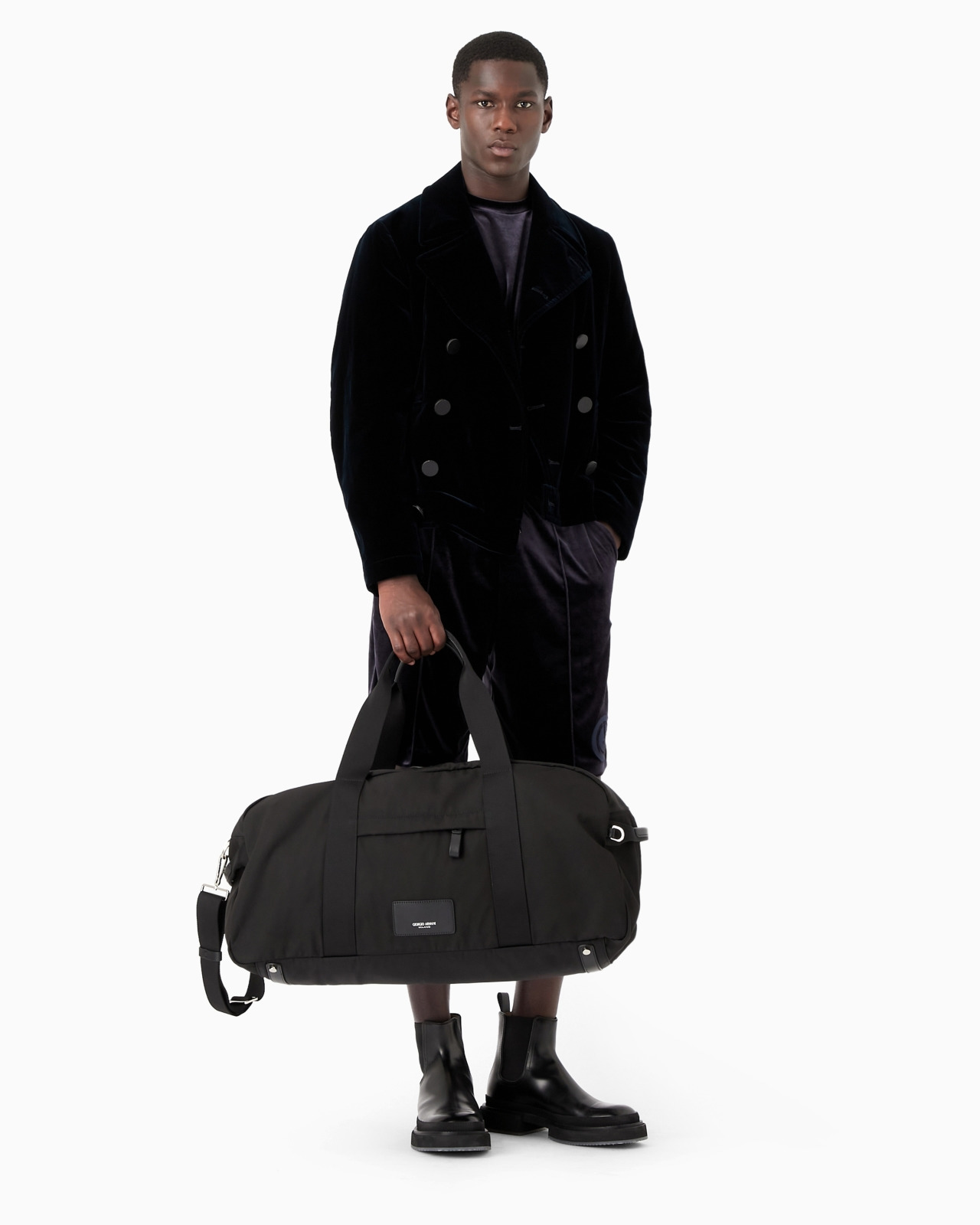 Medium duffel bag in nylon ASV - 7